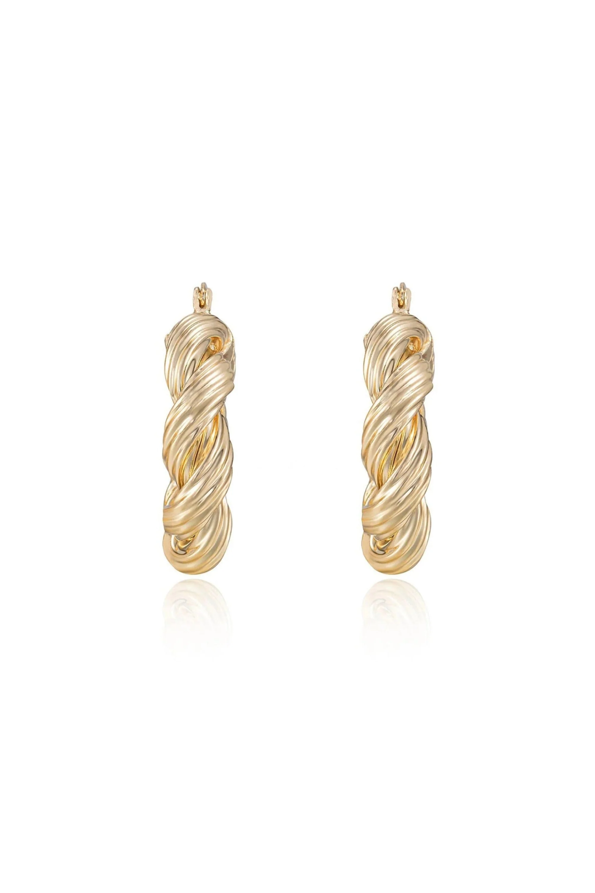 Modern Day Twist Hoops - Image 5