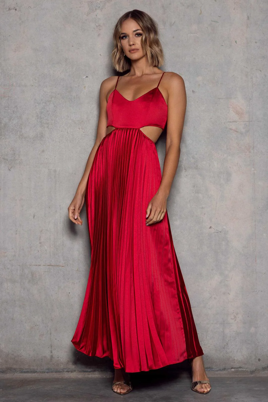 Molly Dress - Red - Image 3