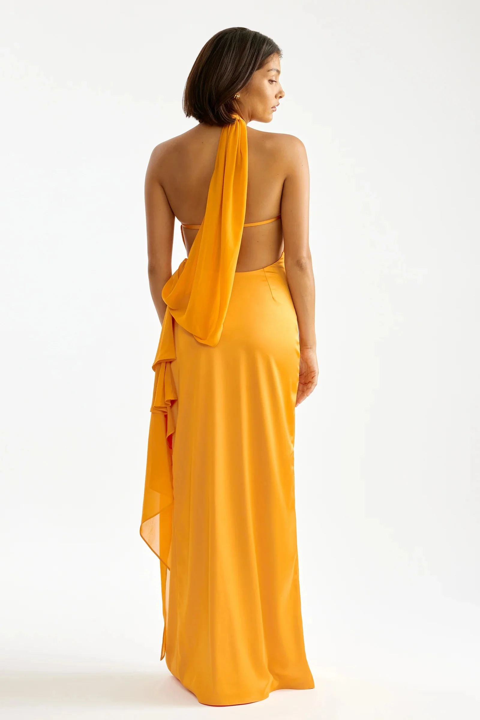 Mona Dress - Orange - Image 2