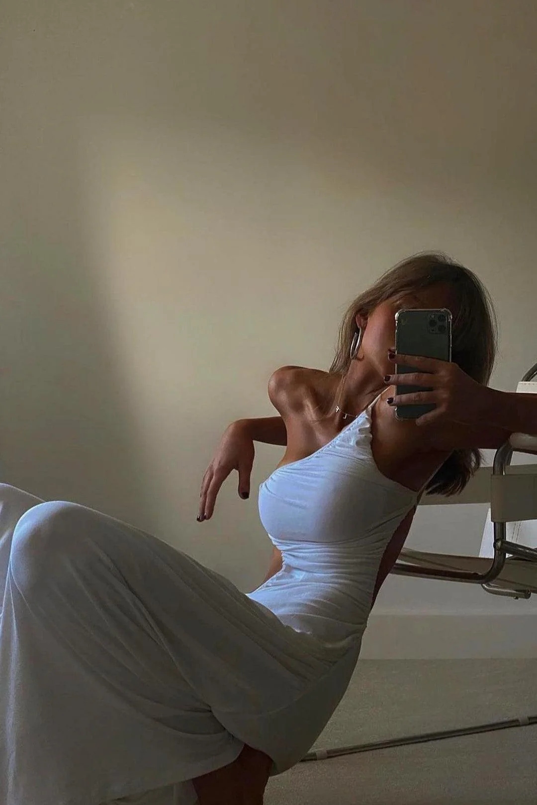 Monaco Dress - White - Image 8