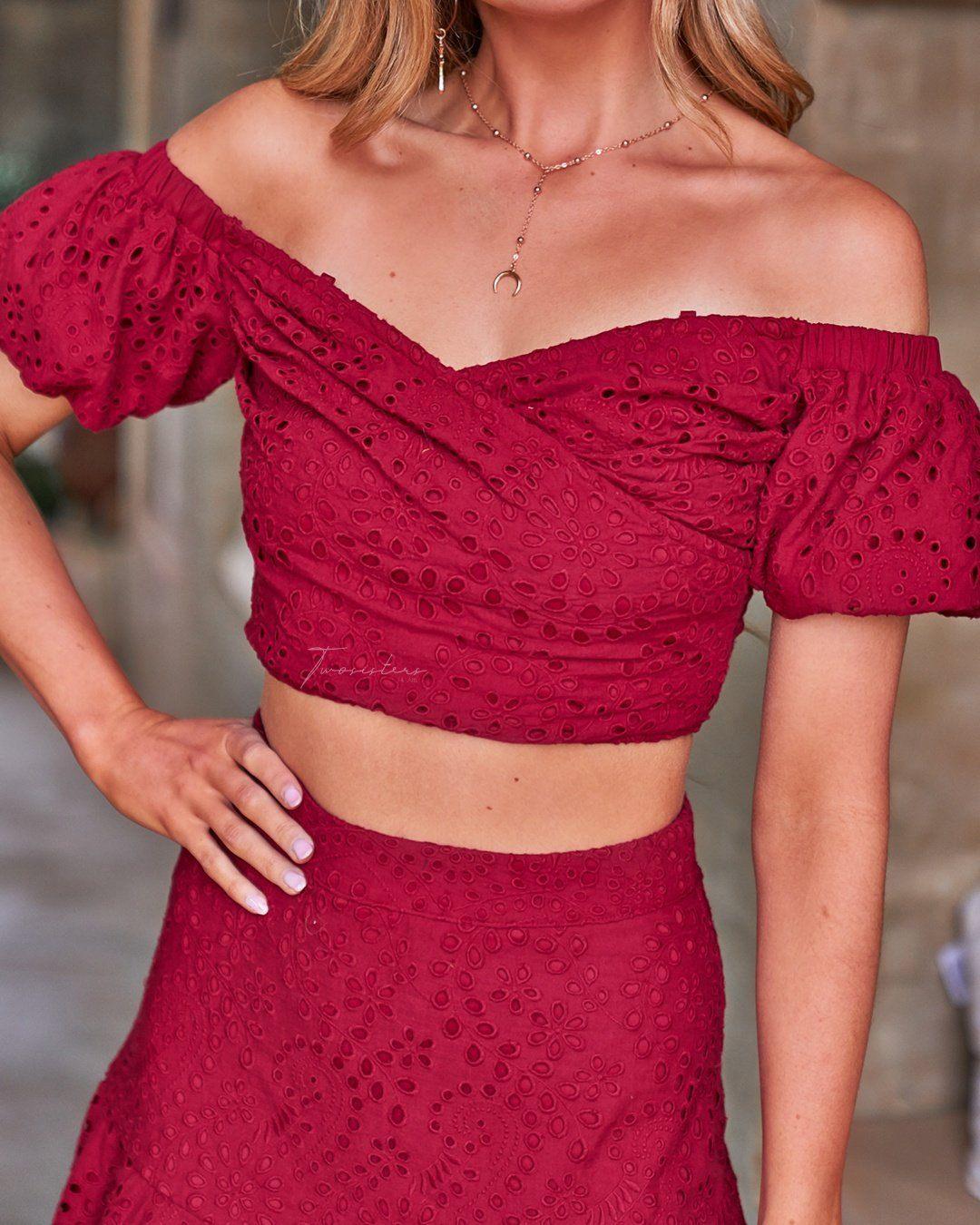 Monica Set - Red - Image 5