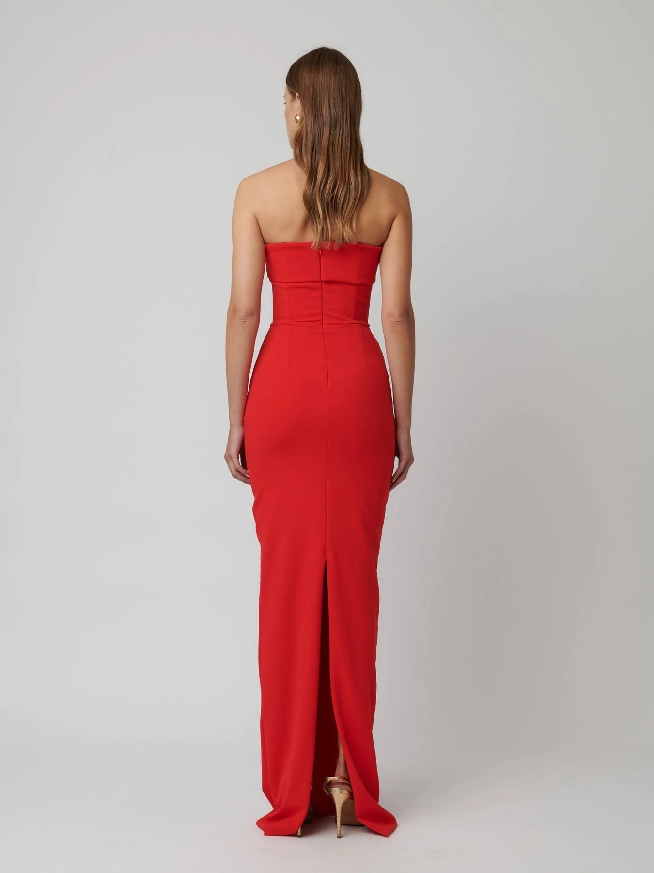 Monroe Gown - Cherry Red - Image 2