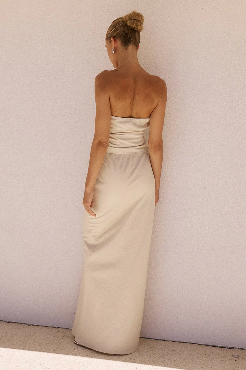 Murila Maxi Skirt - Sand - Image 2