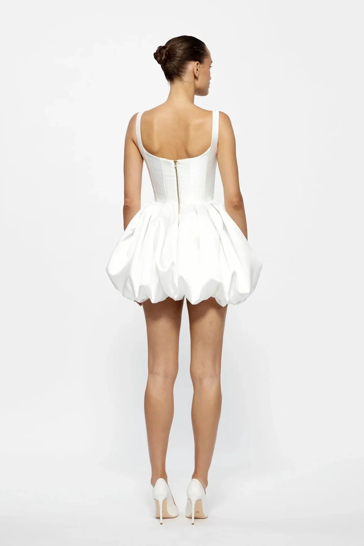 Muse Mini Dress - Ivory - Image 2