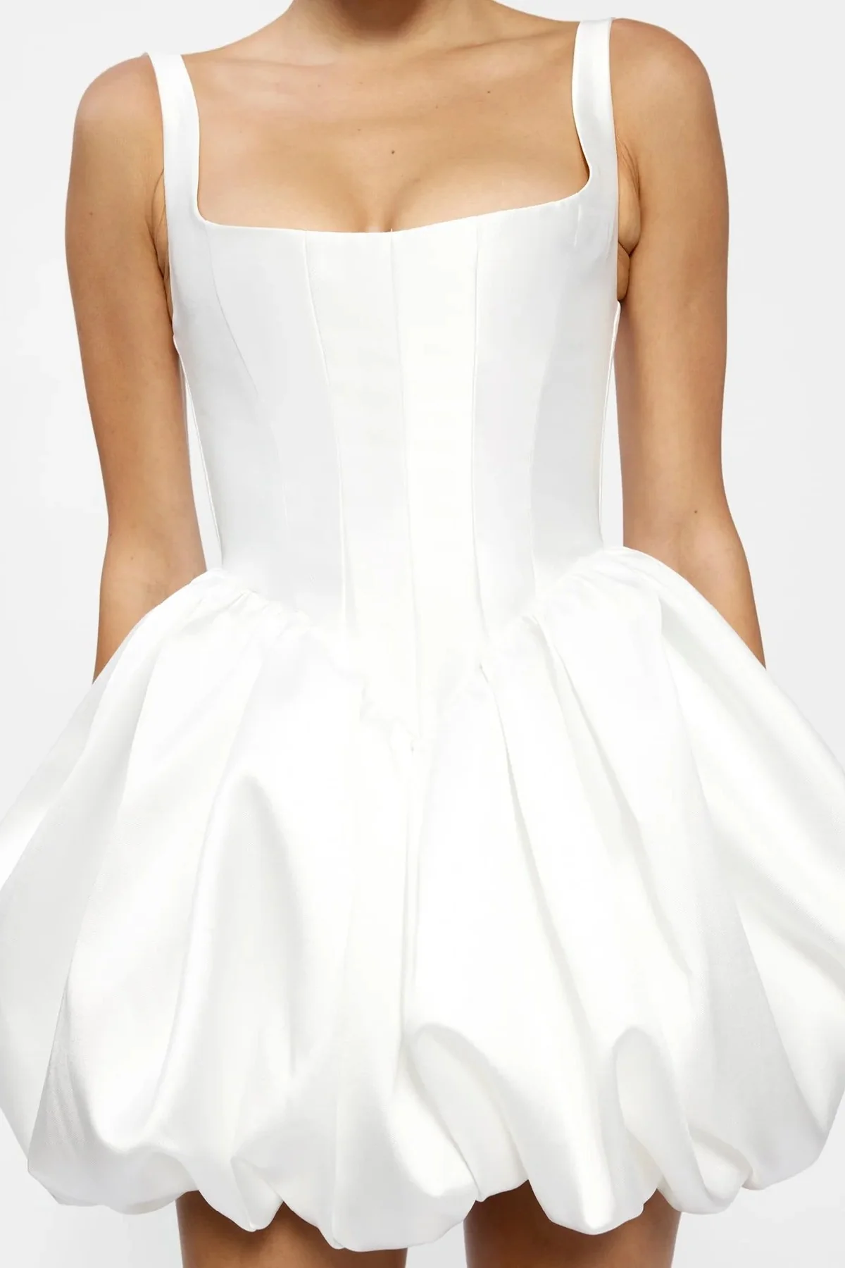 Muse Mini Dress - Ivory - Image 5