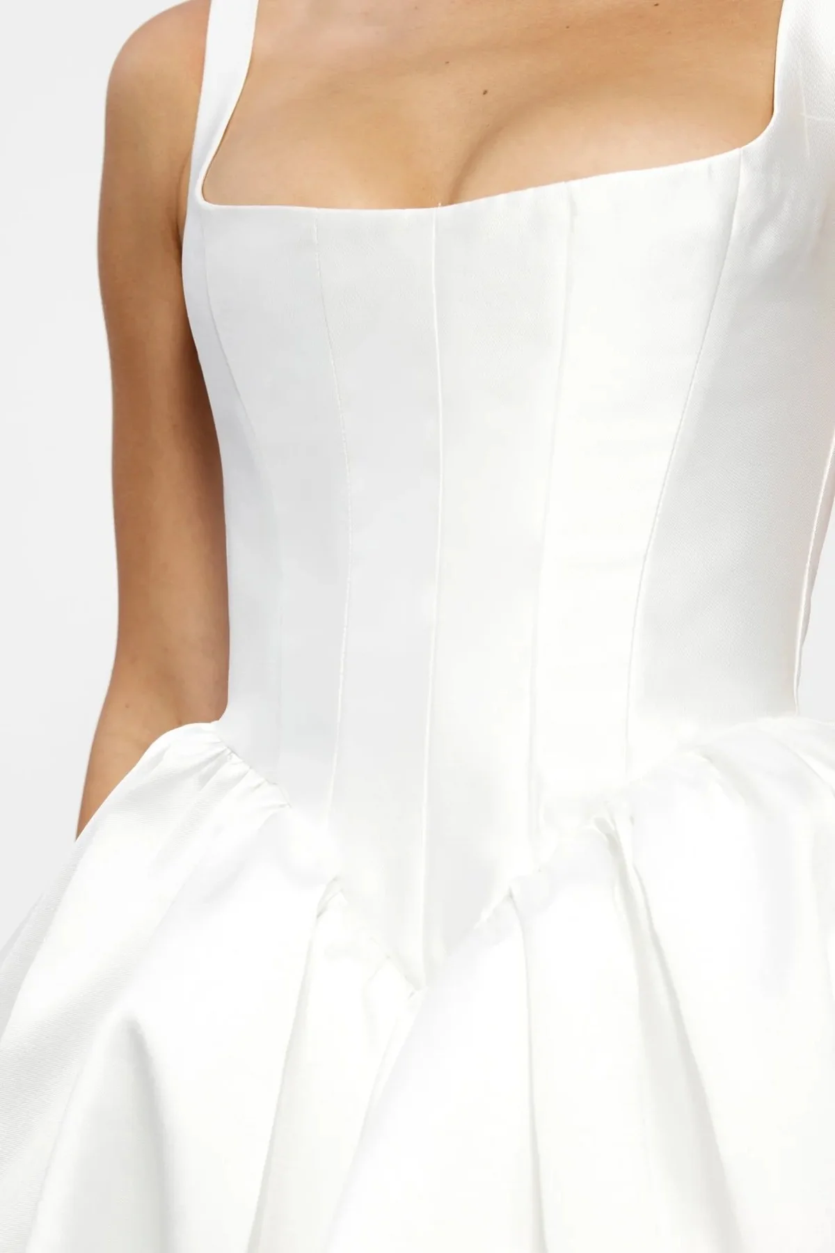 Muse Mini Dress - Ivory - Image 6