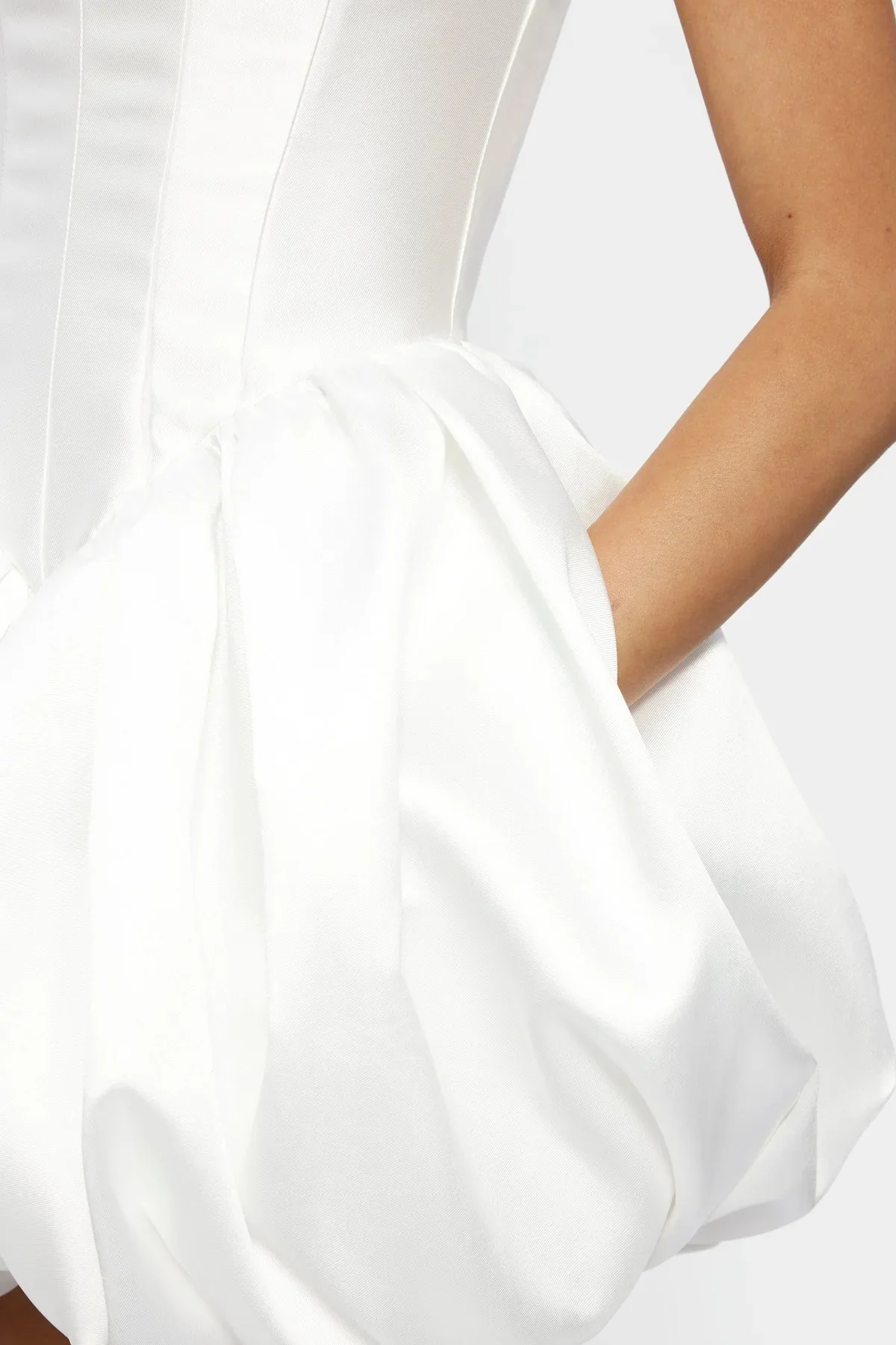 Muse Mini Dress - Ivory - Image 7