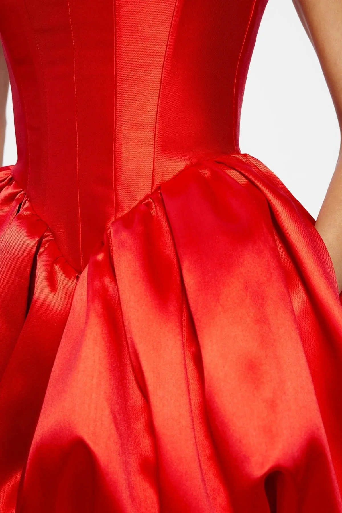 Muse Mini Dress - Red - Image 6