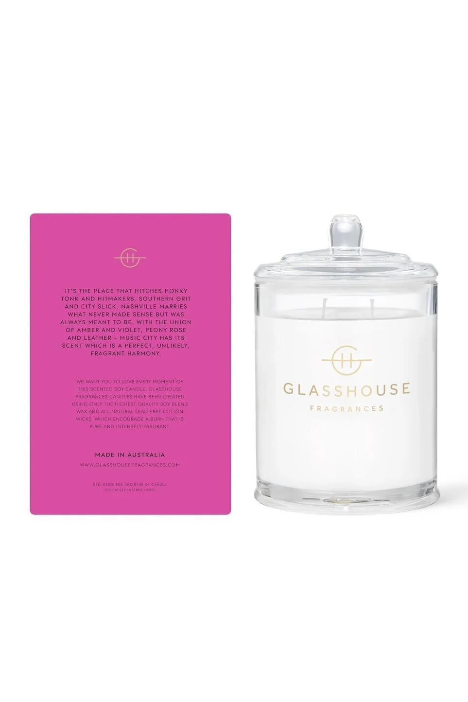 Glasshouse Music City Magic Candle - Image 2
