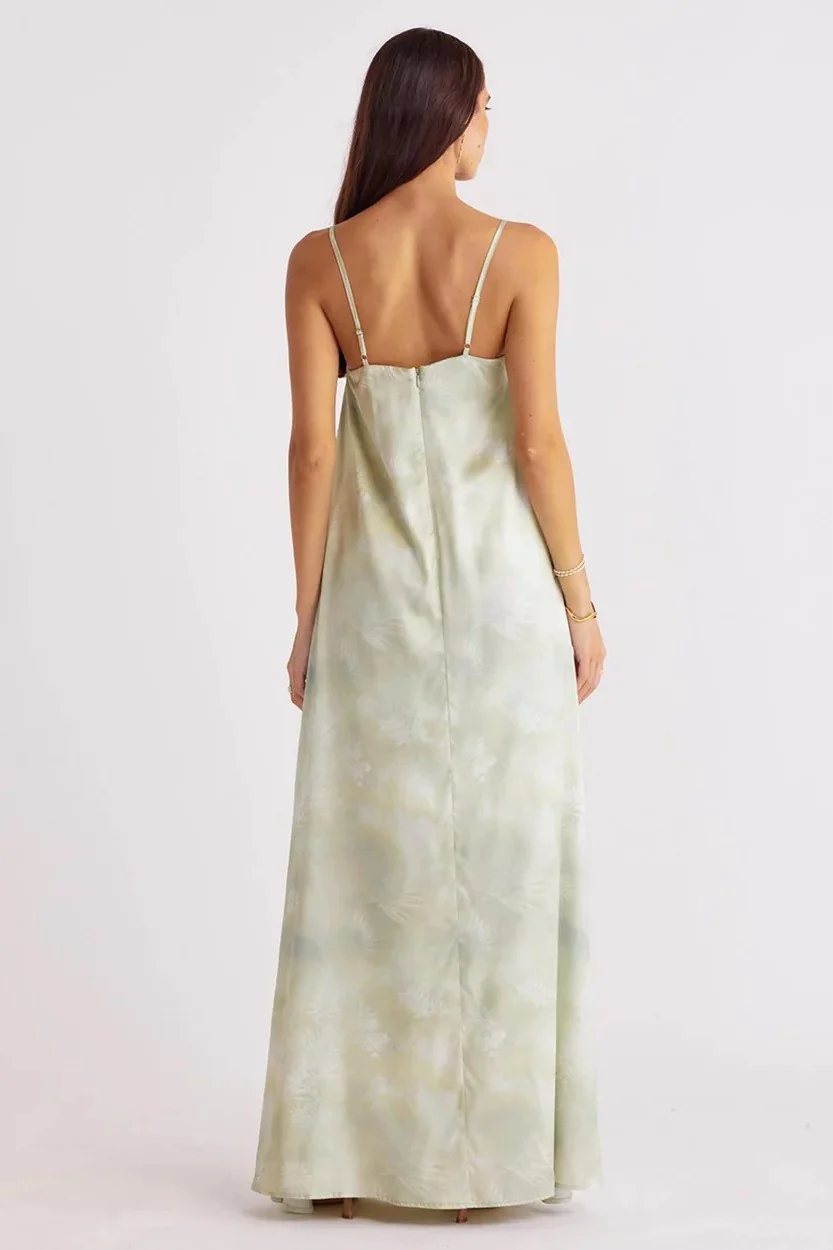 Myra Maxi Dress - Pear - Image 2