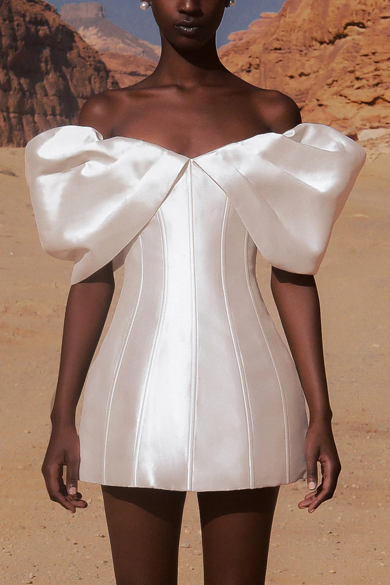 Nadal Dress - White - Image 2