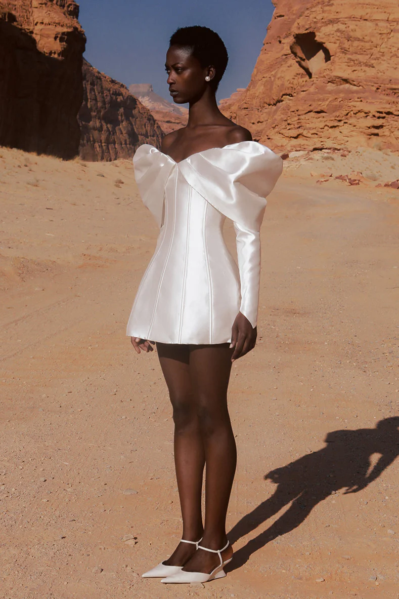 Nadal Dress - White - Image 6