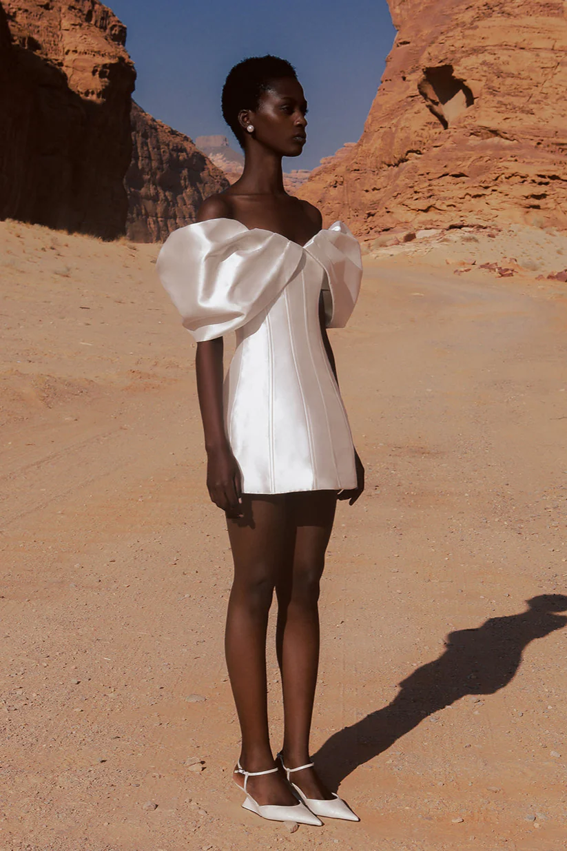 Nadal Dress - White - Image 8