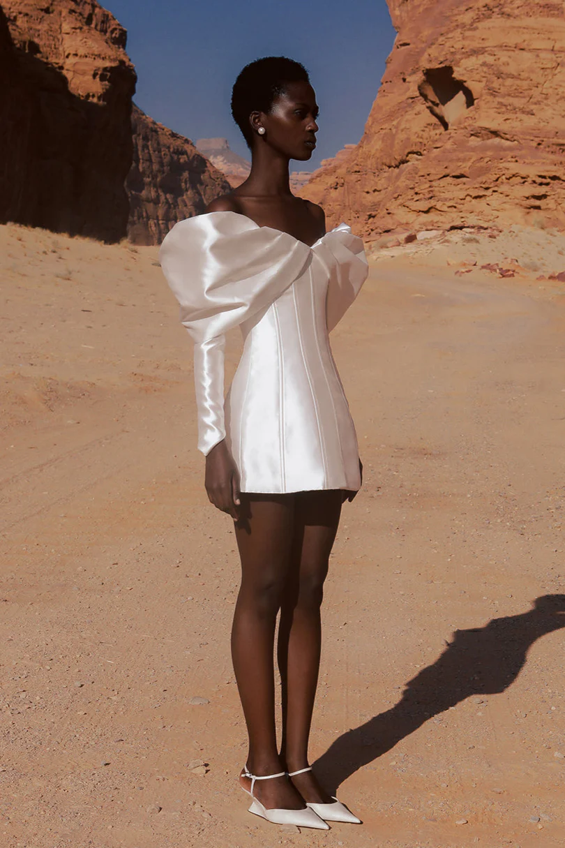 Nadal Dress - White - Image 9