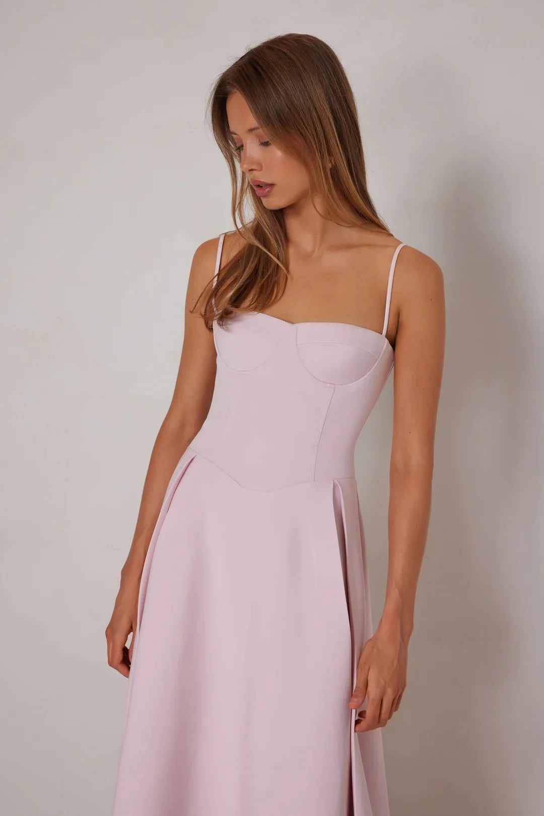 Nadia Dress - Pastel Pink - Image 5