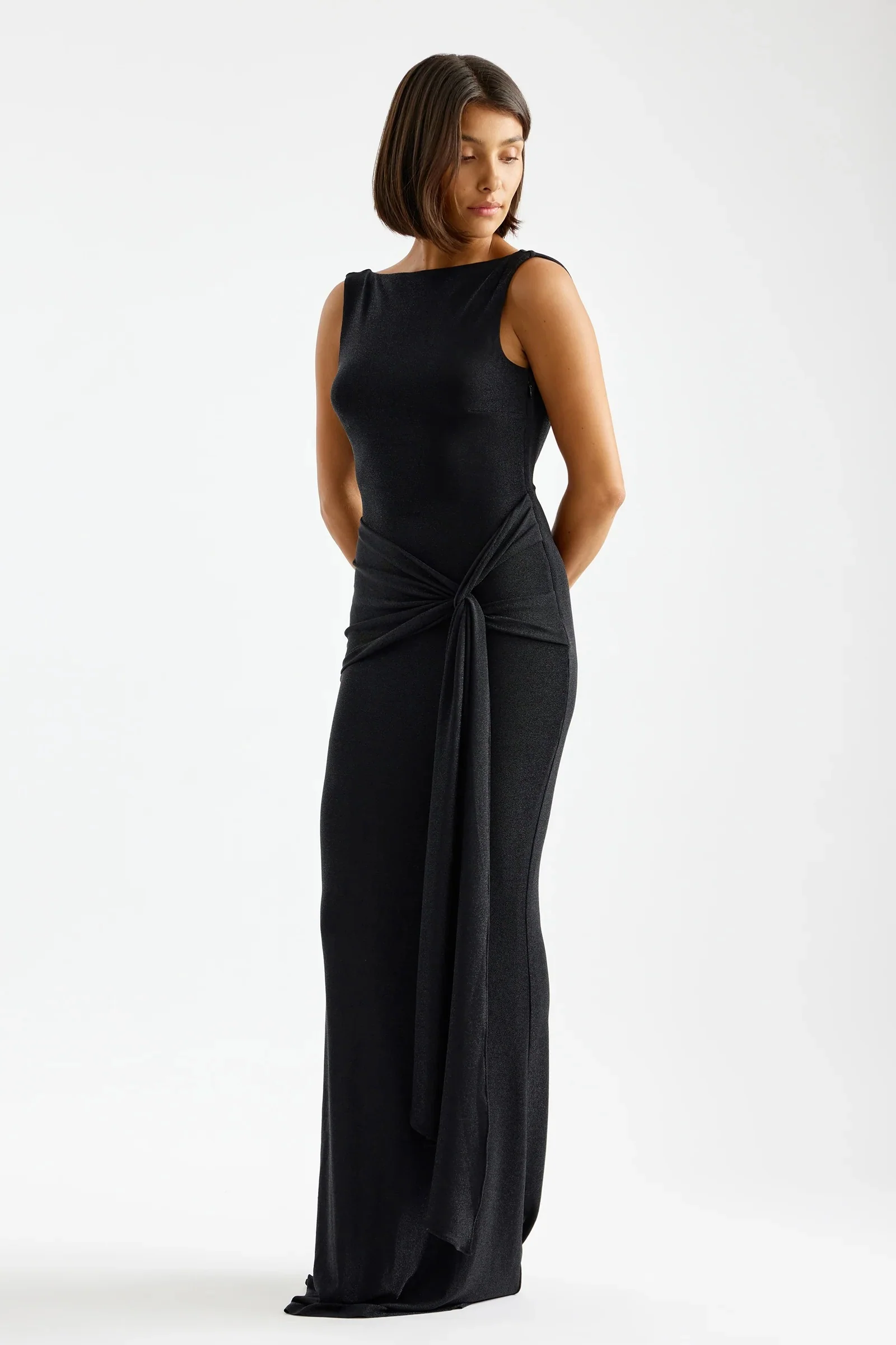Nahla Dress - Black - Image 3