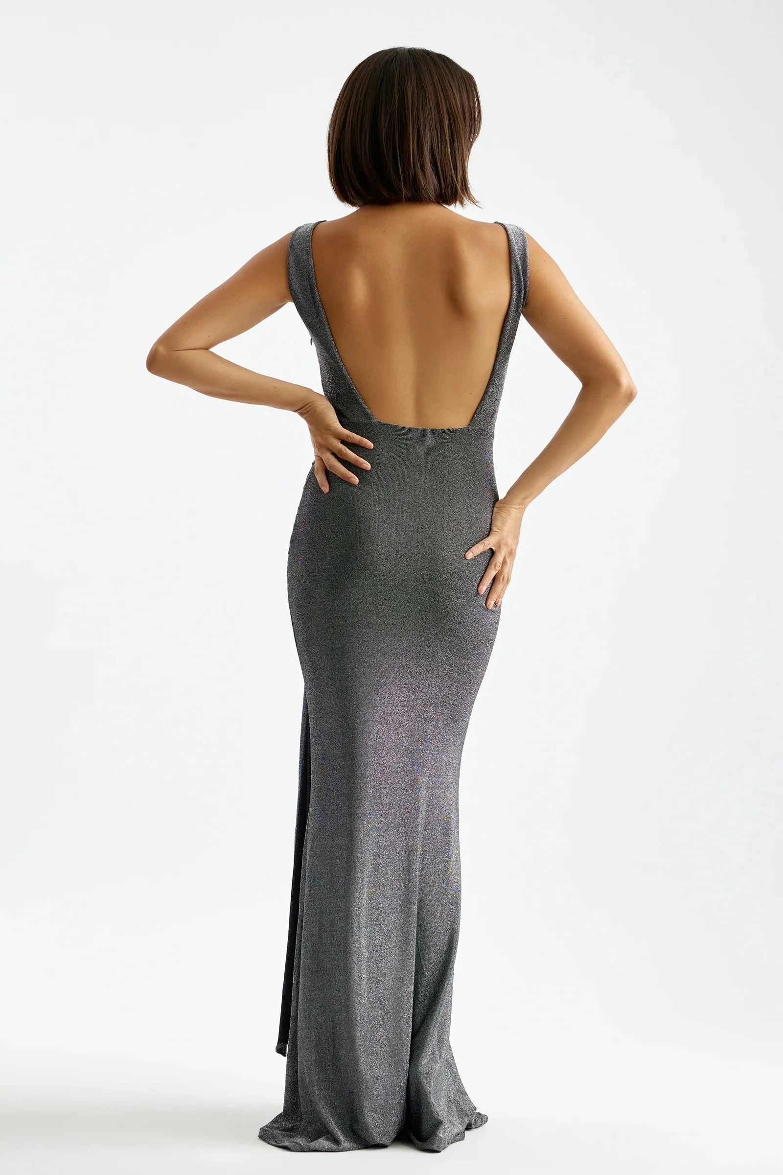 Nahla Dress - Silver - Image 2