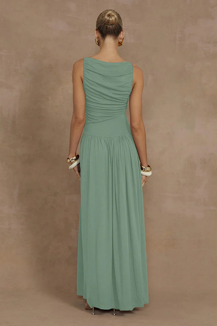 Nalla Maxi Dress - Sage - Image 2