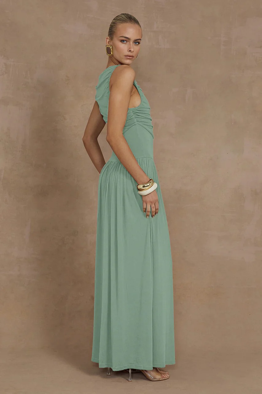 Nalla Maxi Dress - Sage - Image 3