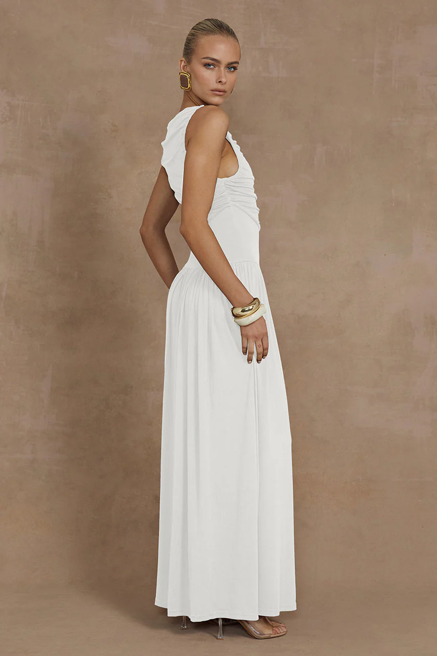 Nalla Maxi Dress - White - Image 2