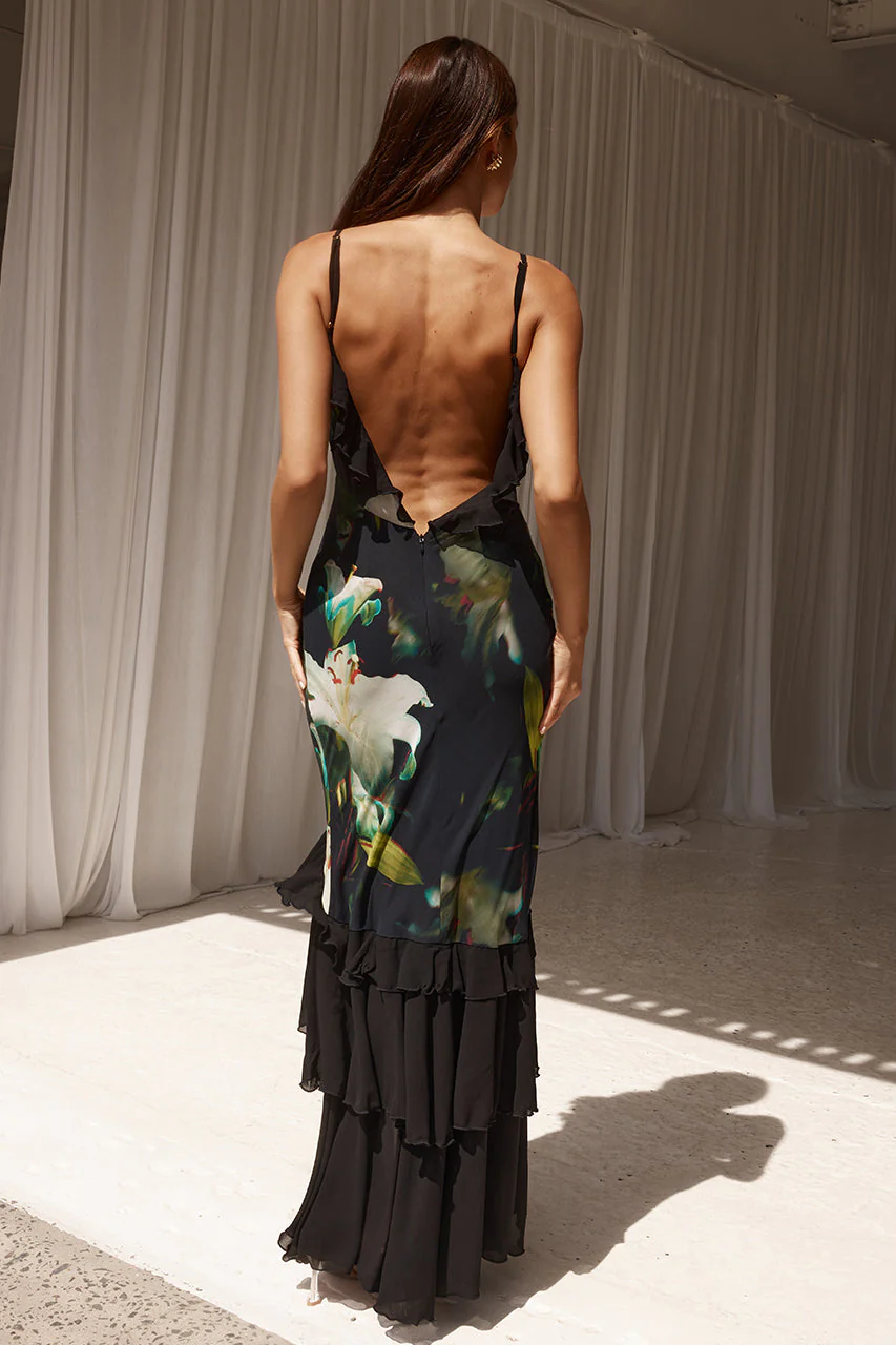 Namara Maxi Dress - Lily Print - Image 3