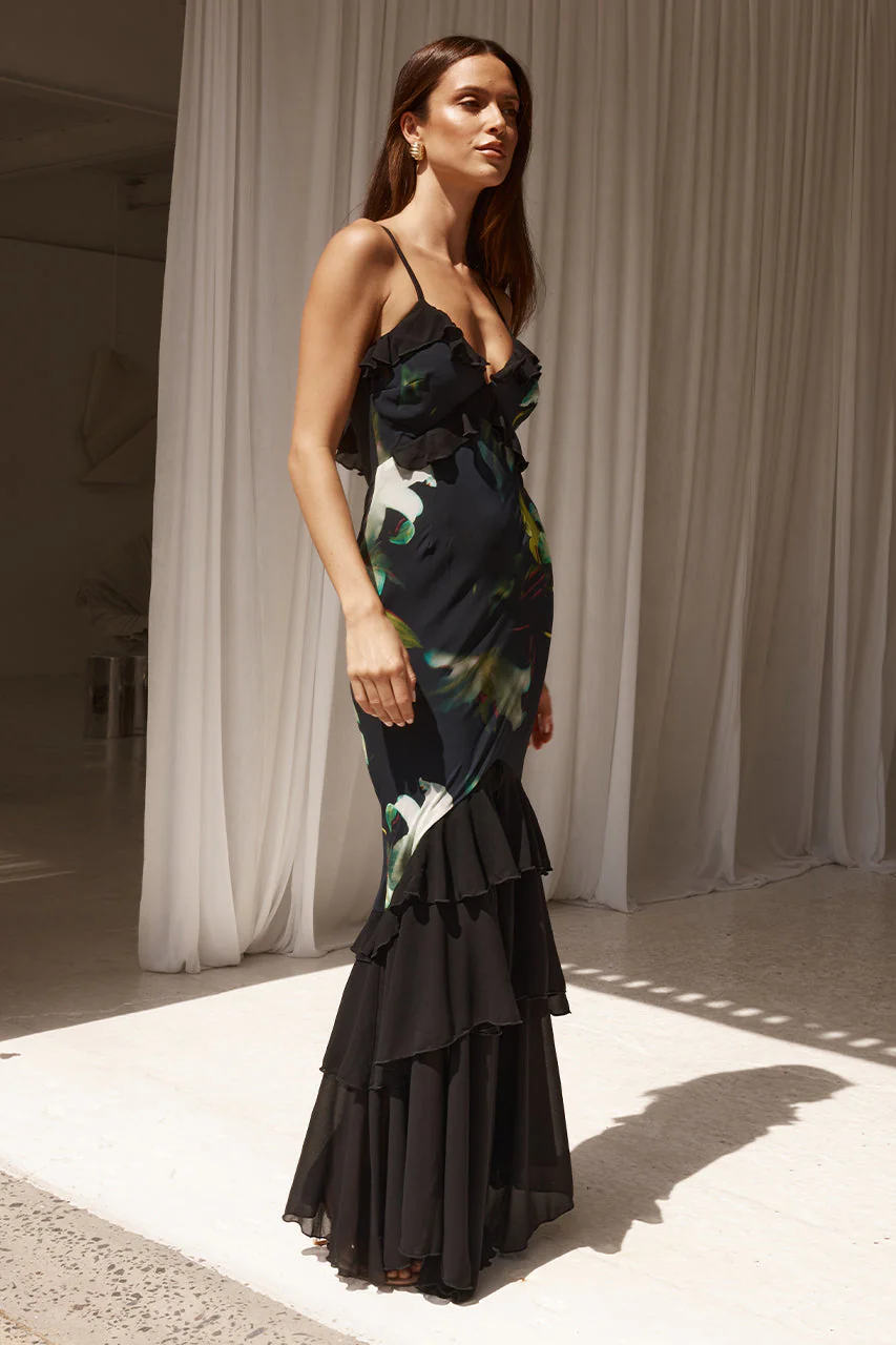 Namara Maxi Dress - Lily Print - Image 5
