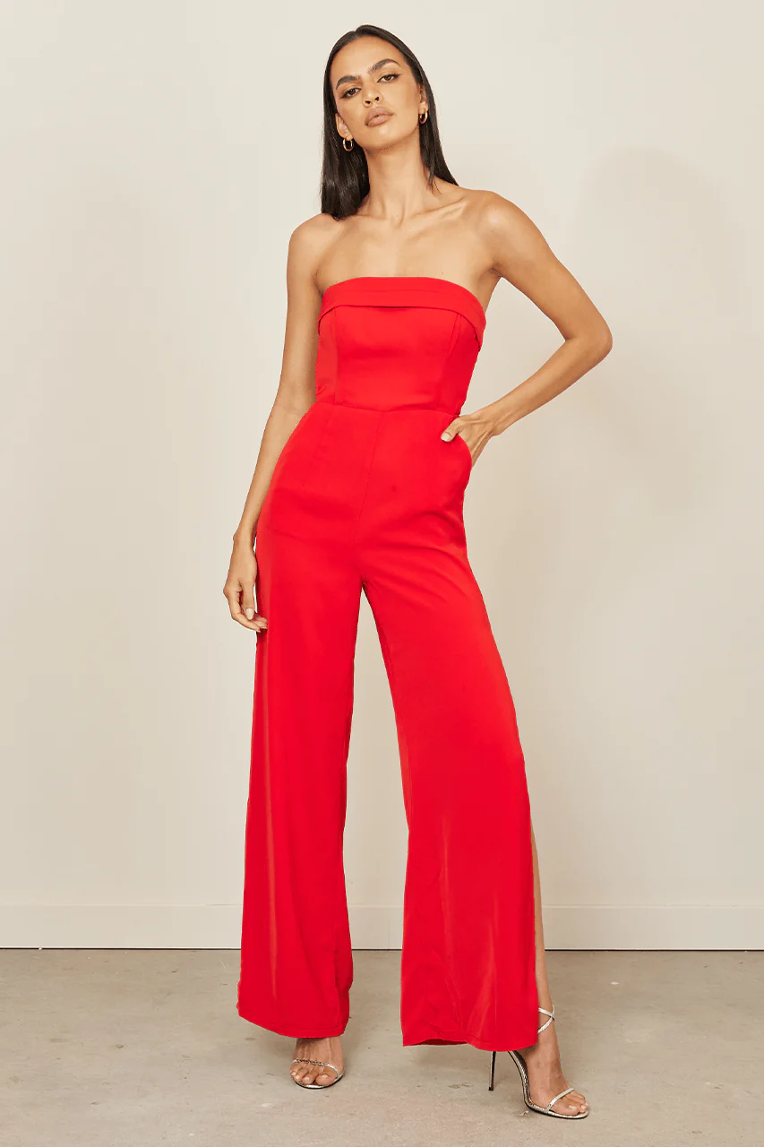 Nani Jumpsuit - Red - Image 4