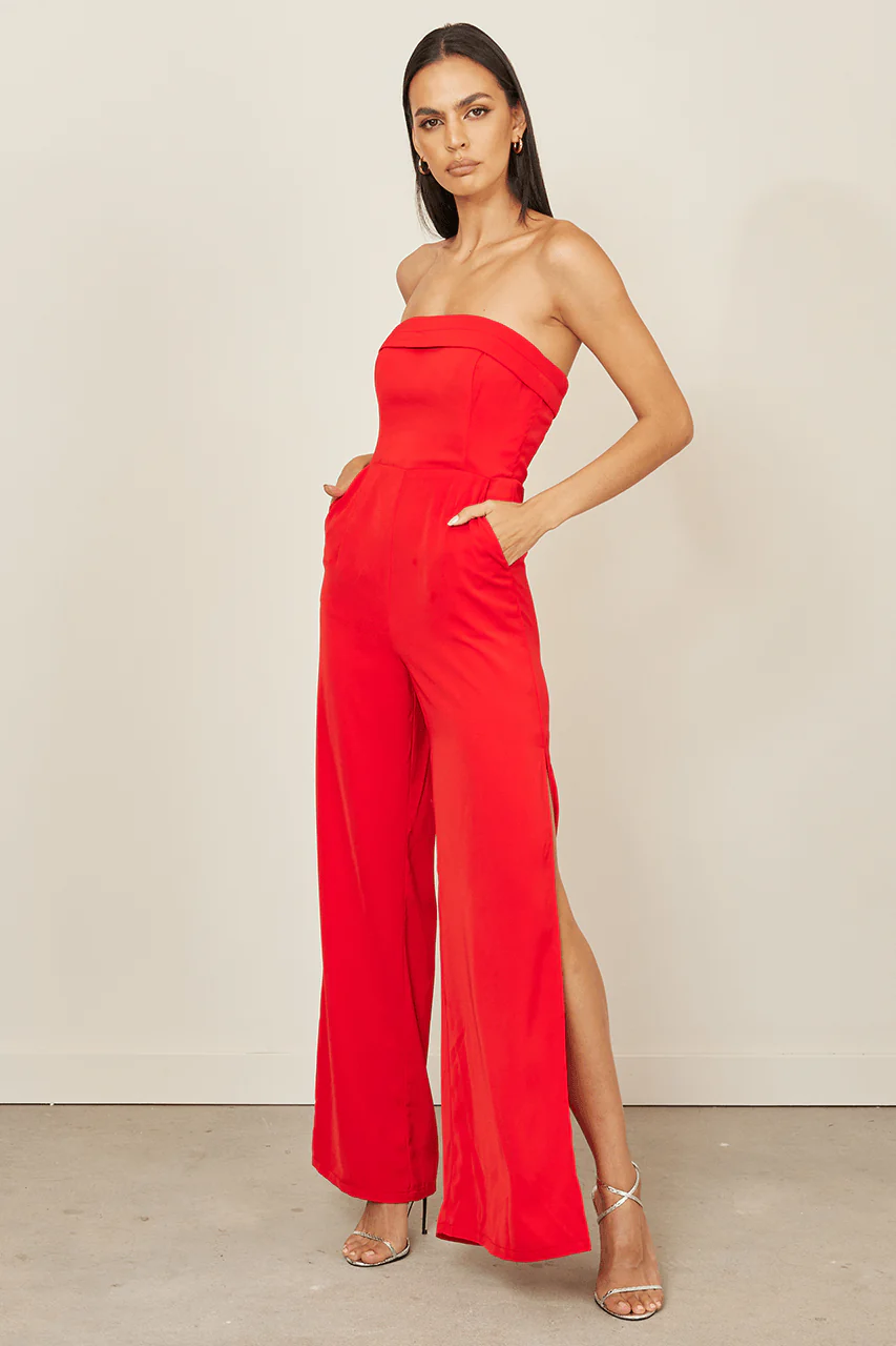 Nani Jumpsuit - Red - Image 5