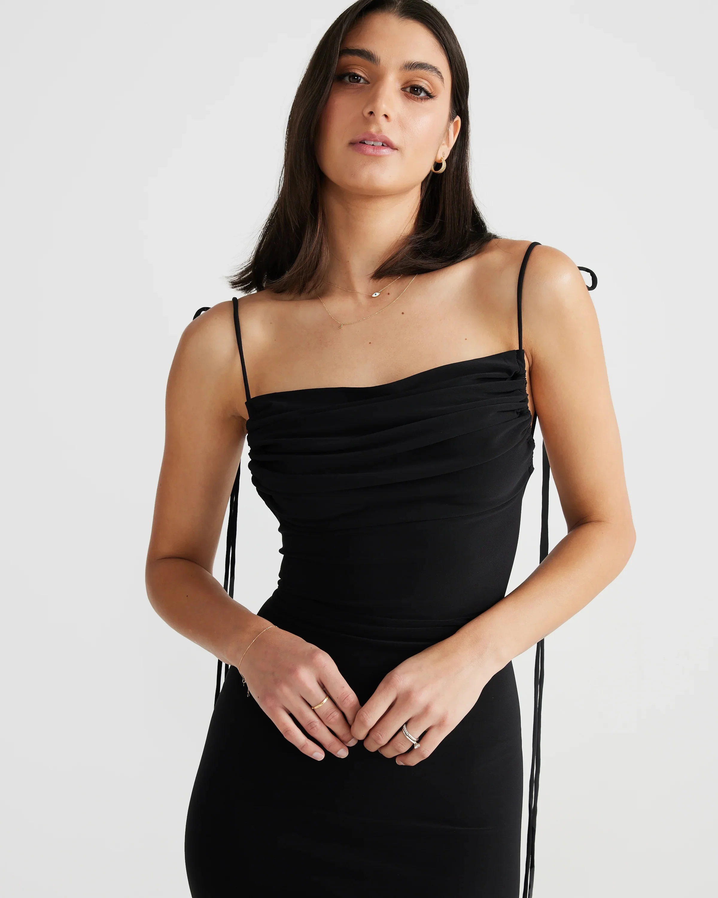 Natali Multi-Way Dress - Black - Image 6