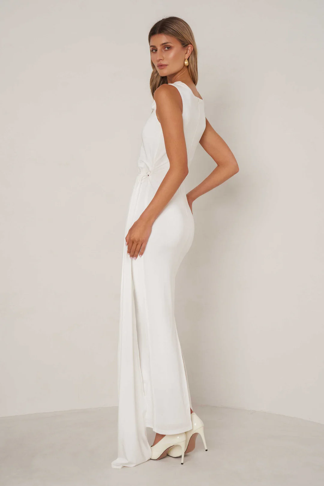 Natalia Dress - White - Image 2