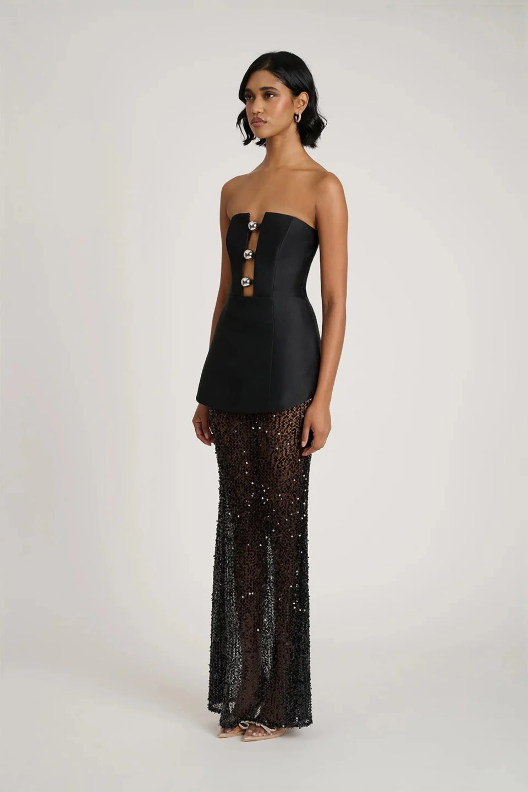 Nerissa Dress - Black - Image 5