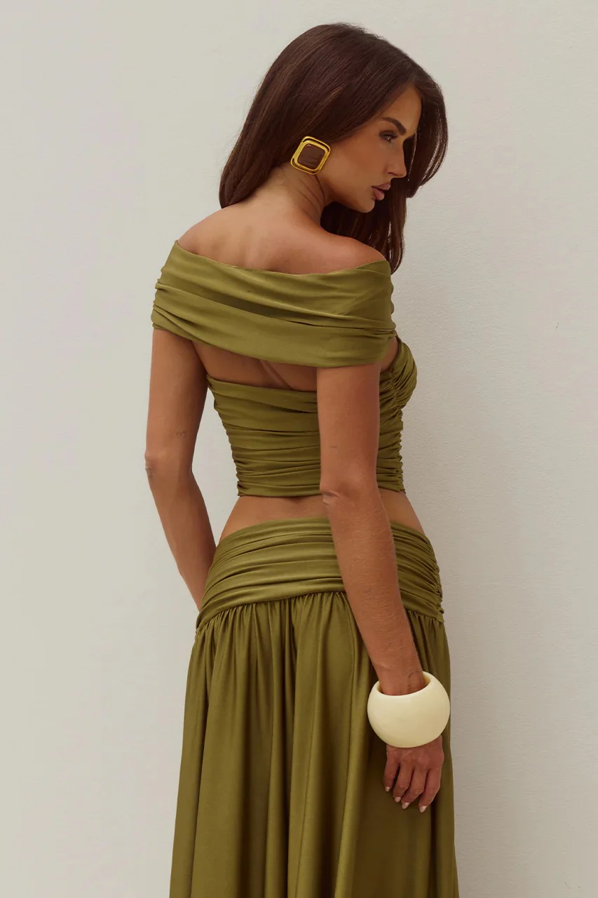Nivali Top - Olive - Image 2