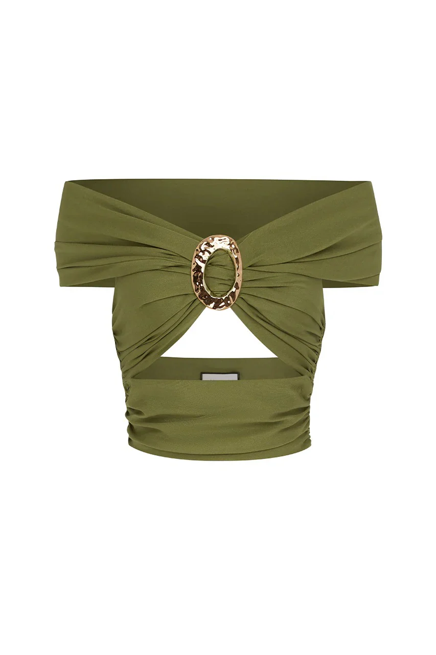 Nivali Top - Olive - Image 5