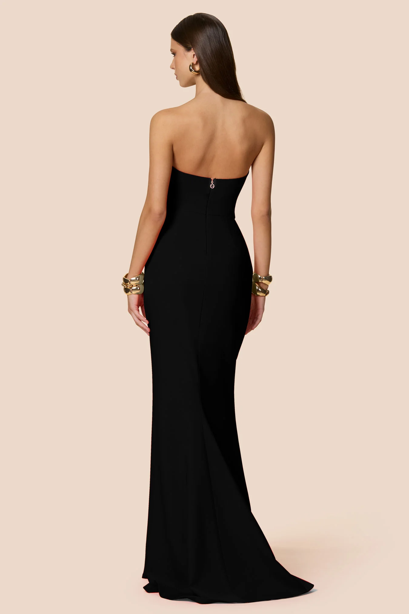 Nookie Aaliyah Strapless Gown - Black - Image 2