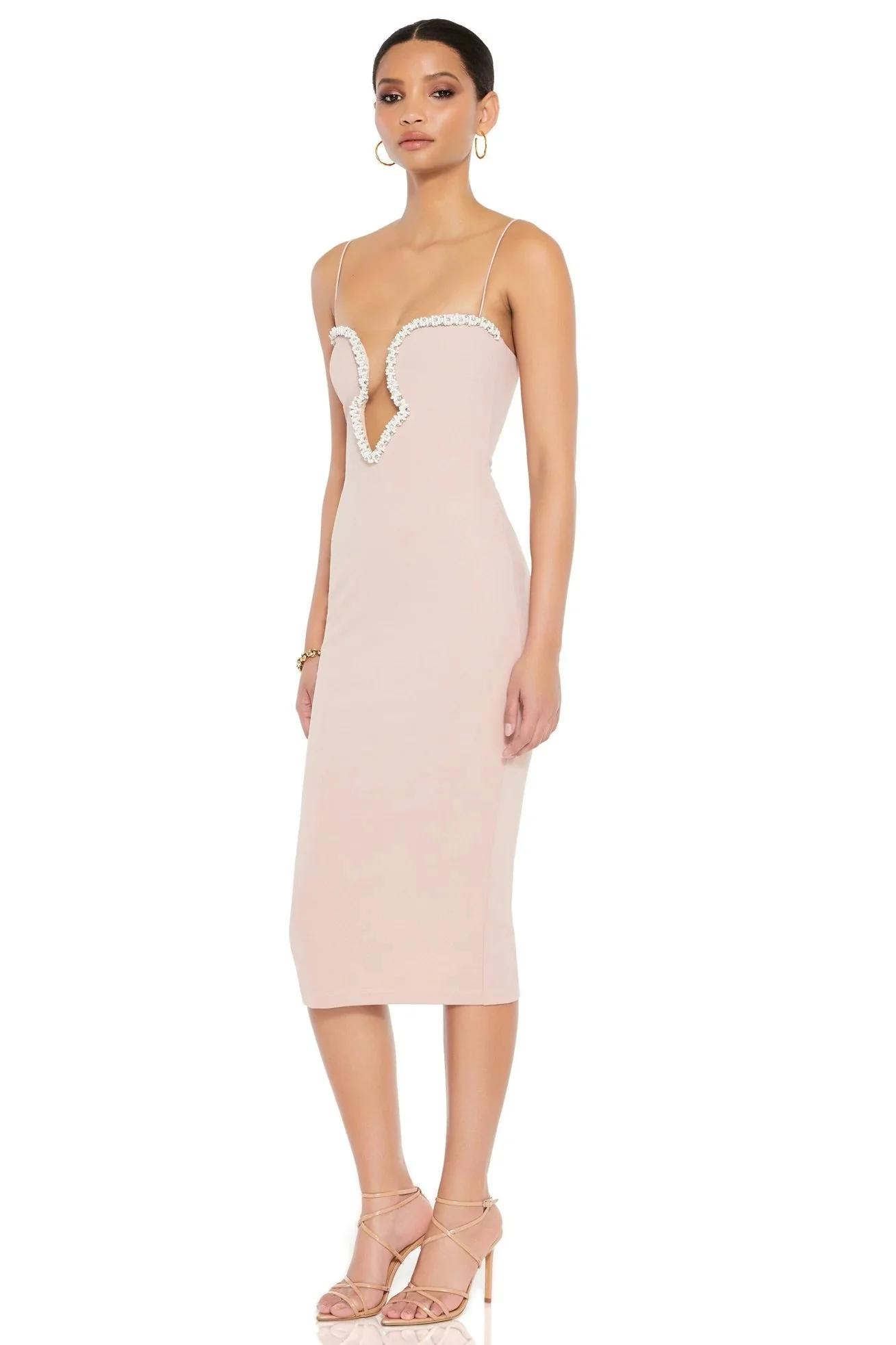 Nookie Adorn Midi Dress - Dream - Image 3