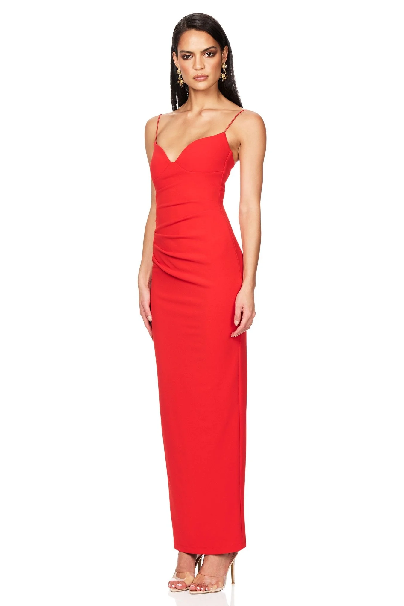 Nookie Affinity Maxi Dress - Cherry - Image 3