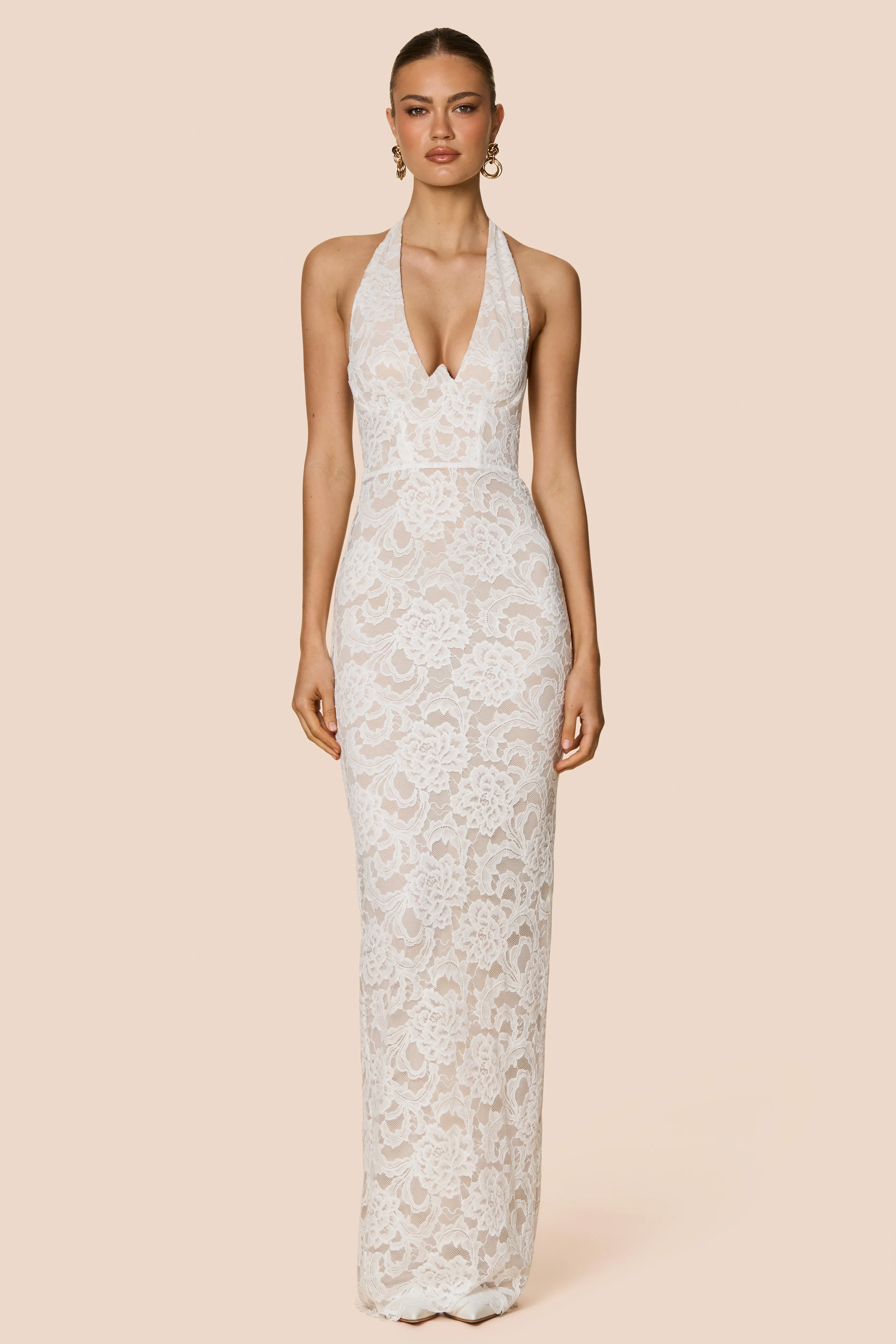 Nookie Alessia Gown - Ivory - Image 2