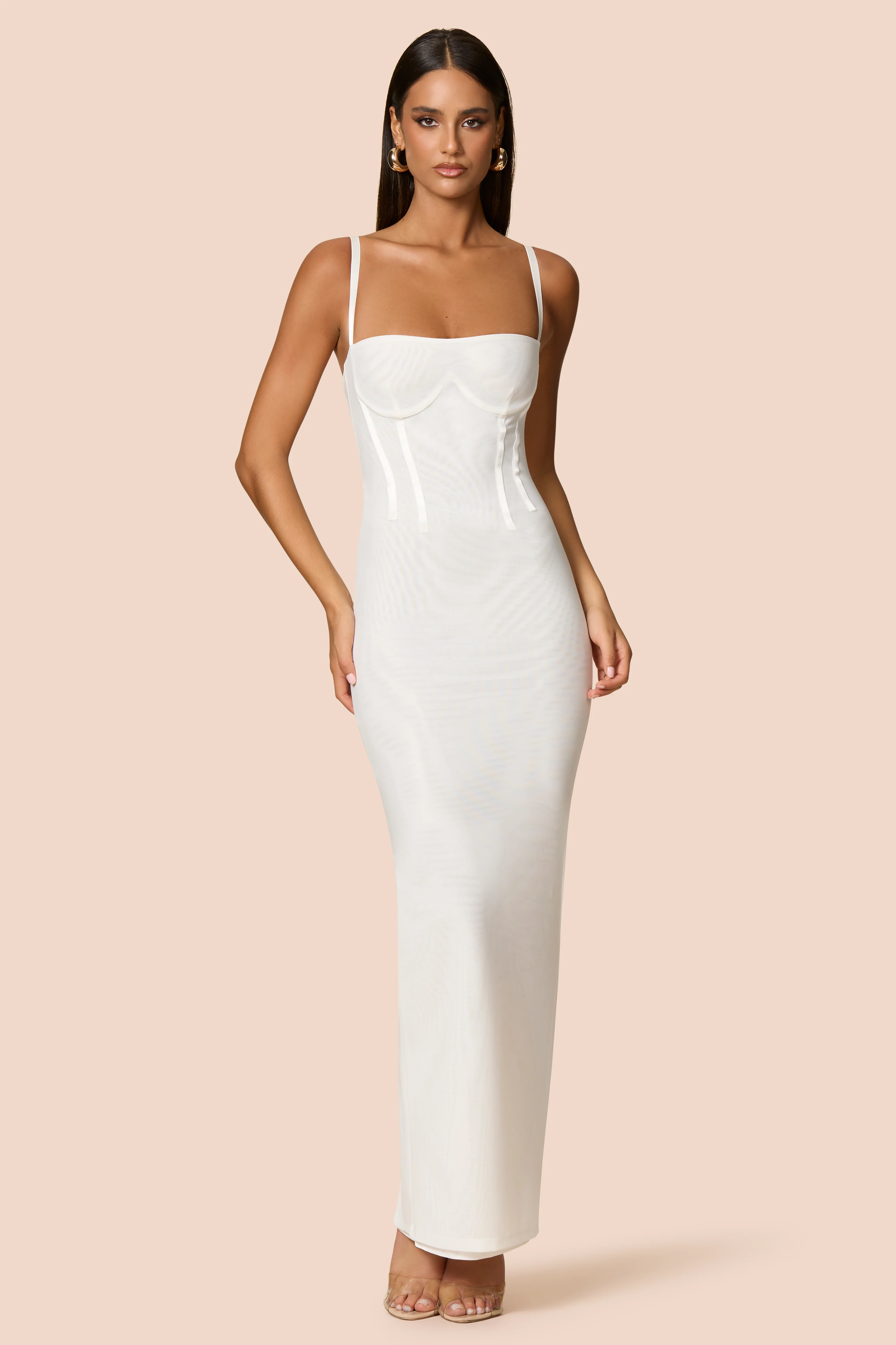 Nookie Allegra Maxi Dress - Ivory - Image 4