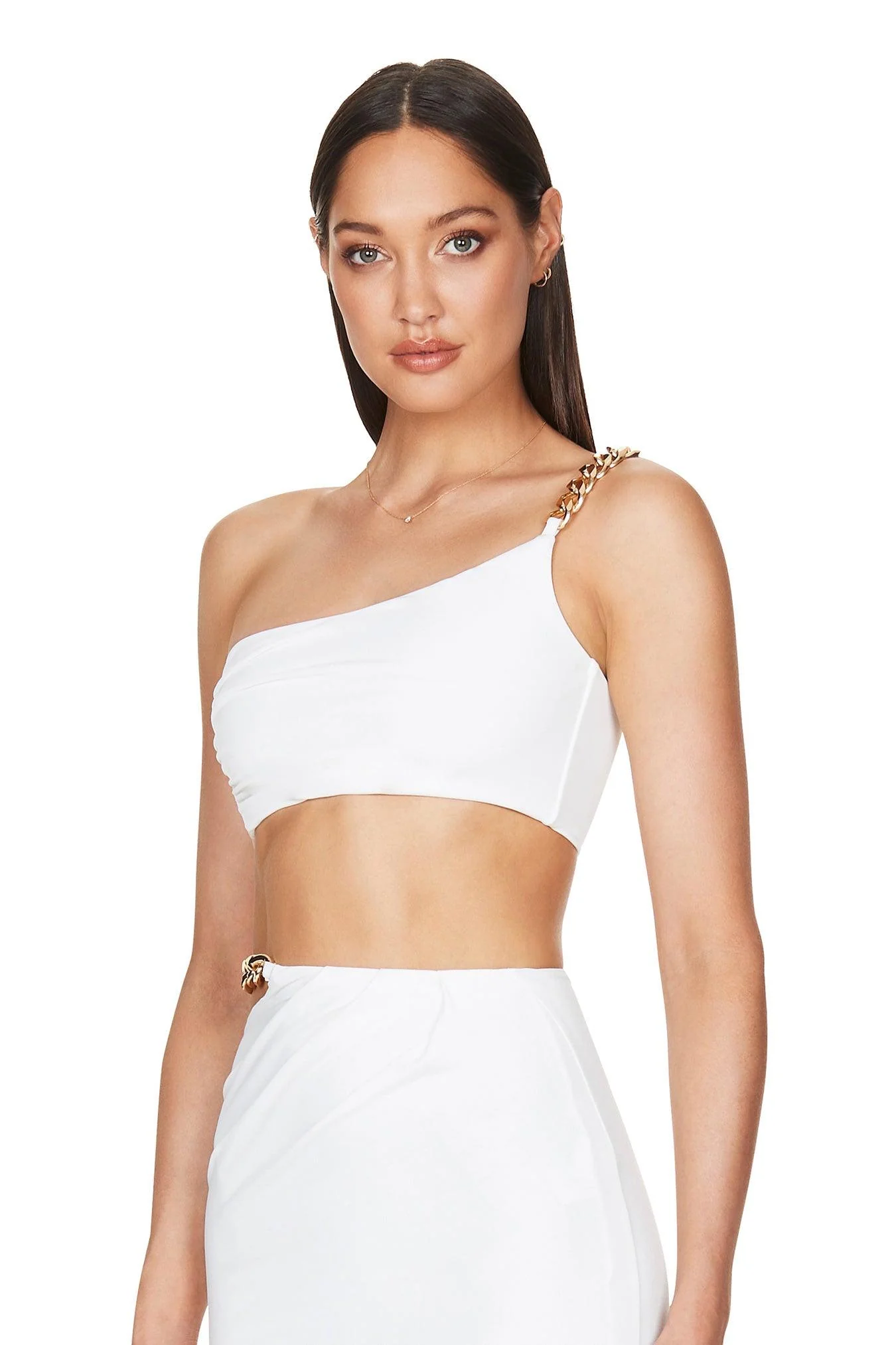 Nookie Alyssa Chain Crop - Ivory - Image 3