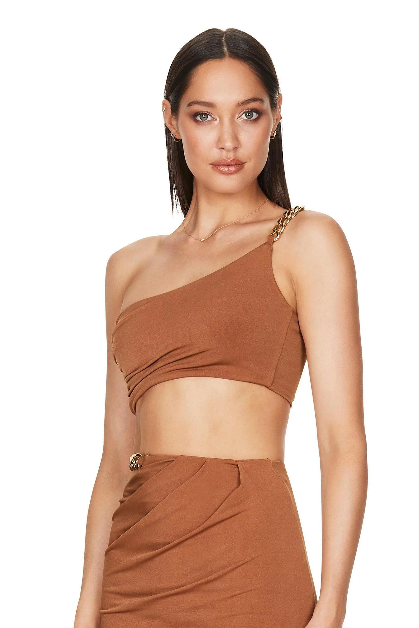 Nookie Alyssa Chain Crop - Tan - Image 3