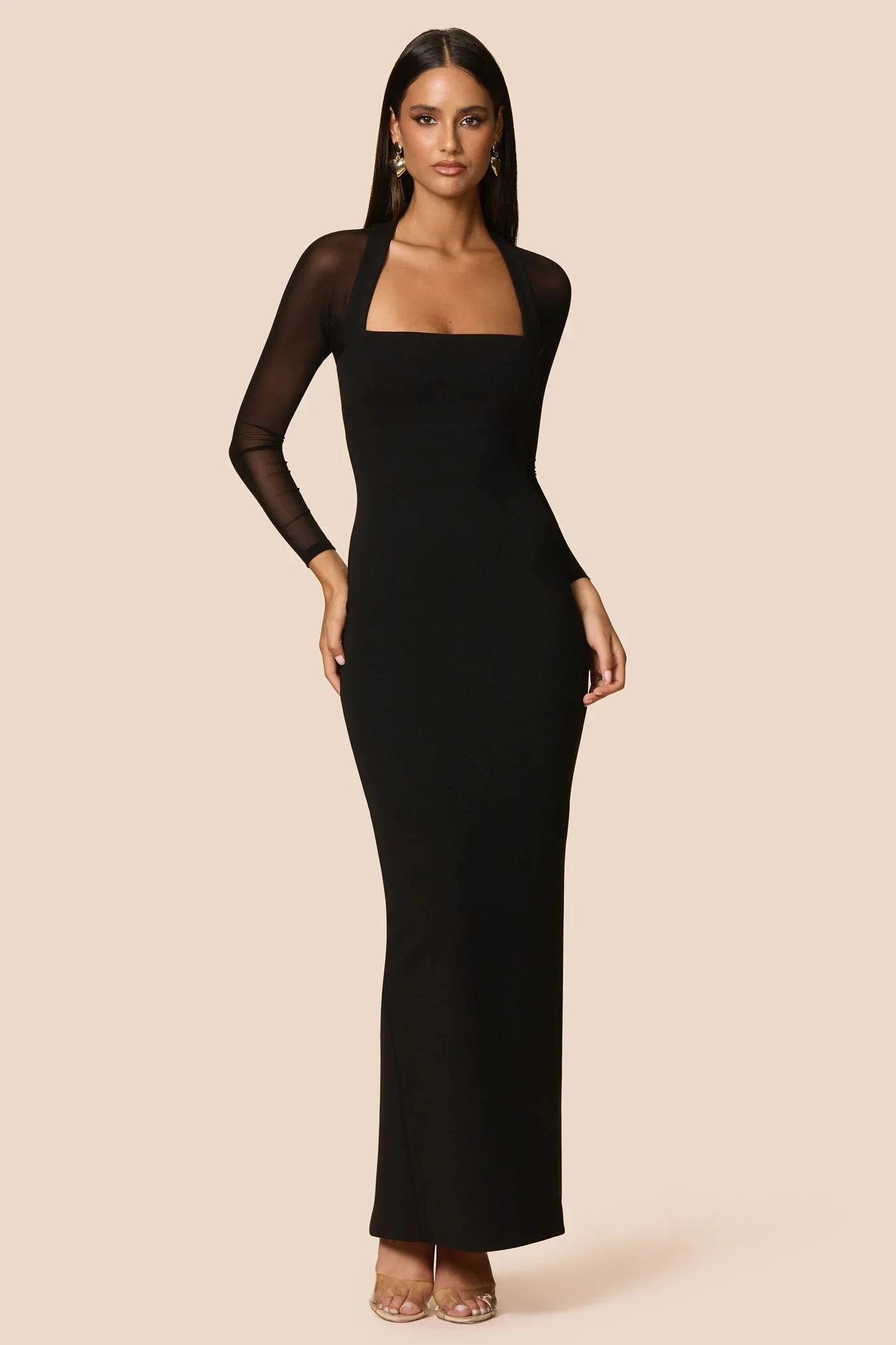 Nookie Amore Maxi Dress - Black - Image 5