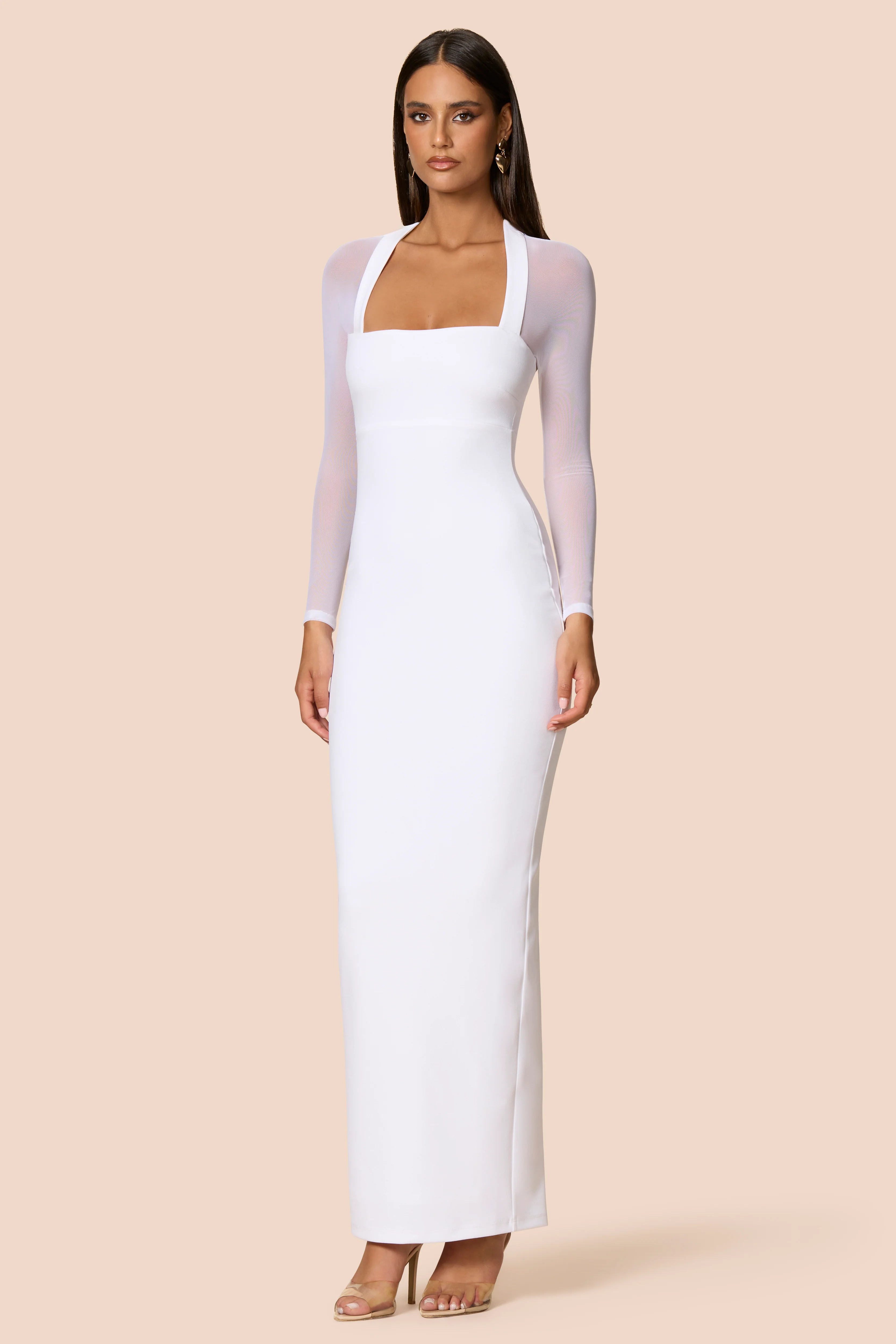 Nookie Amore Maxi Dress -  Ivory - Image 3