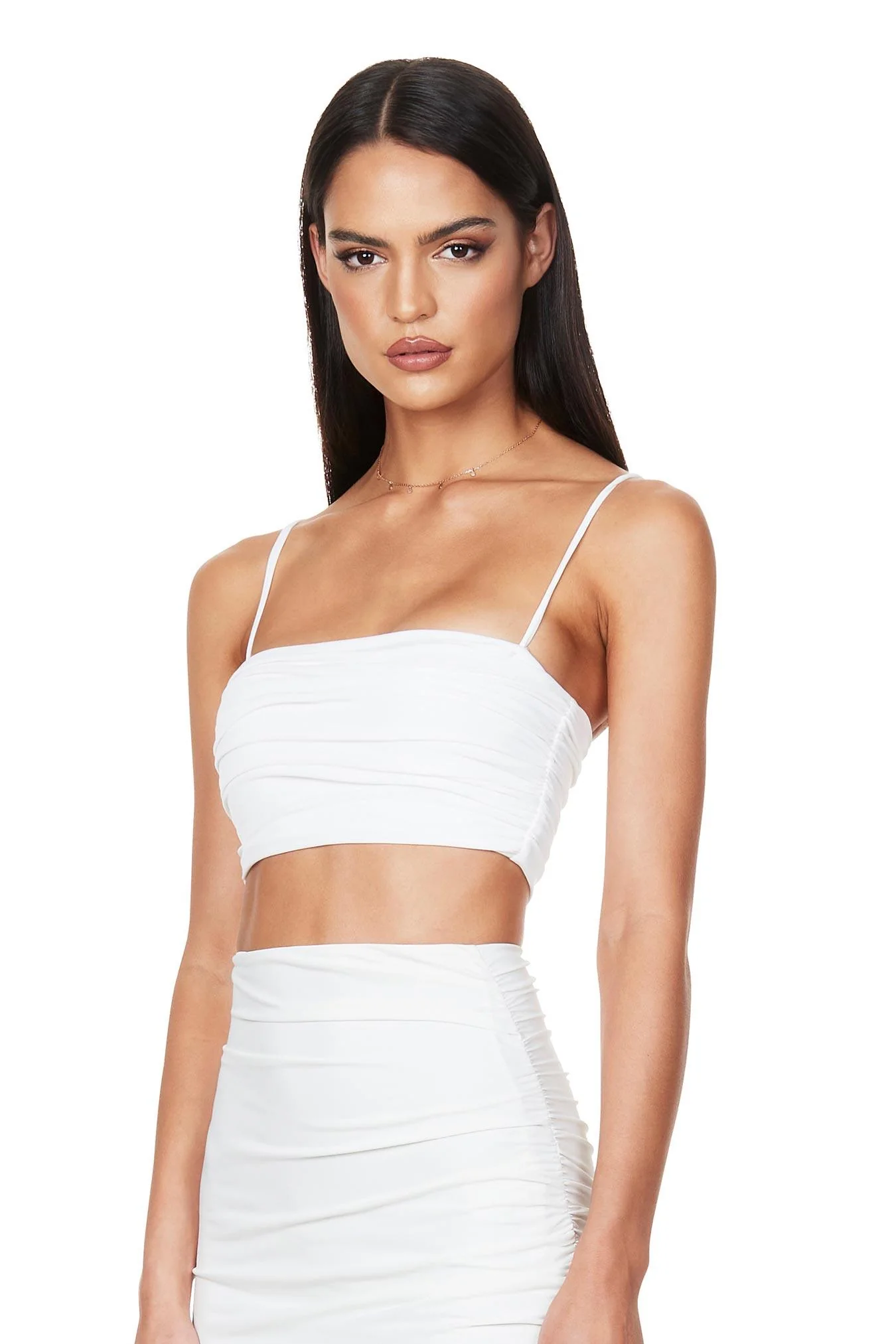 Nookie Aria Crop - White - Image 3