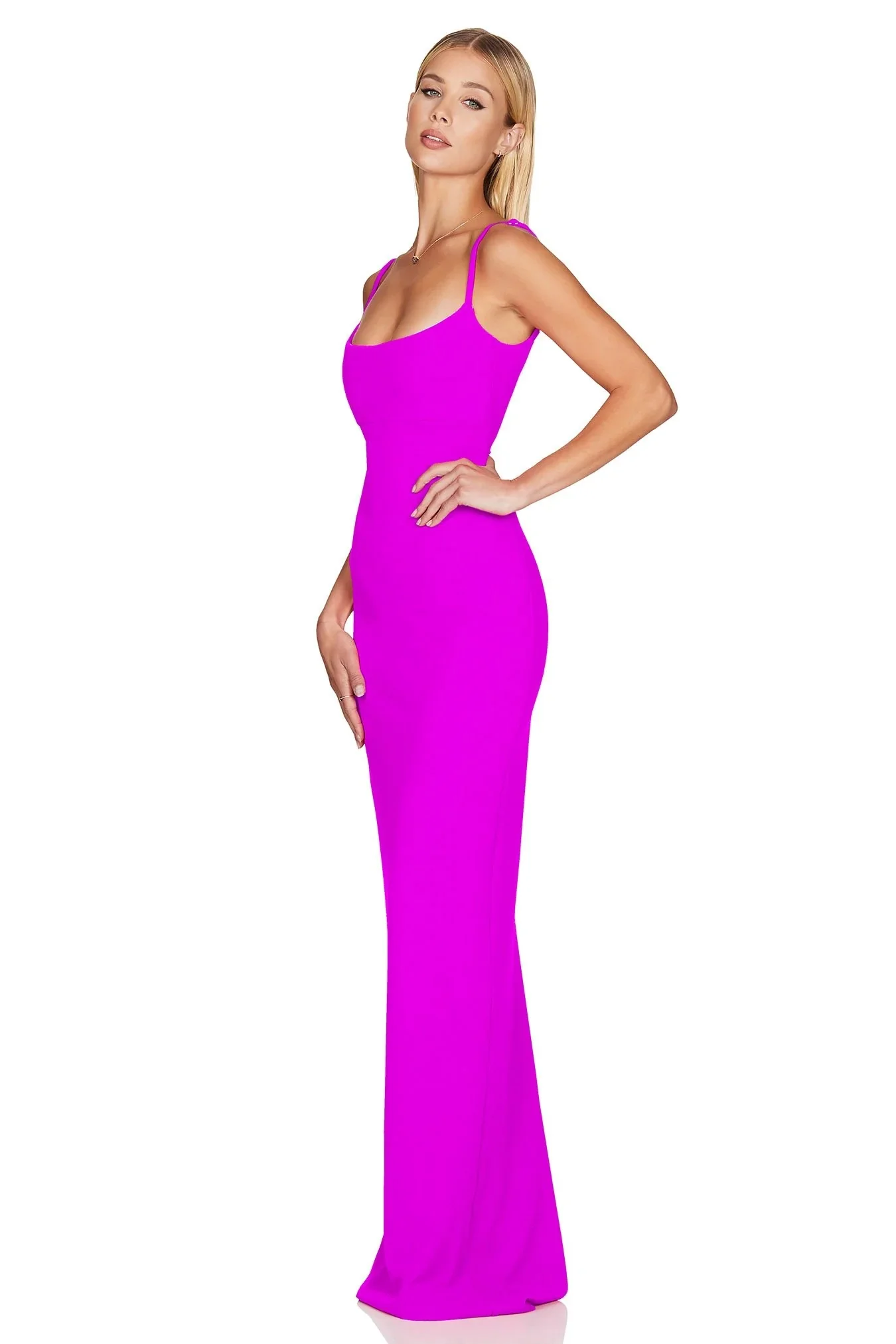 Nookie Bailey Maxi Dress - Electric Pink - Image 3
