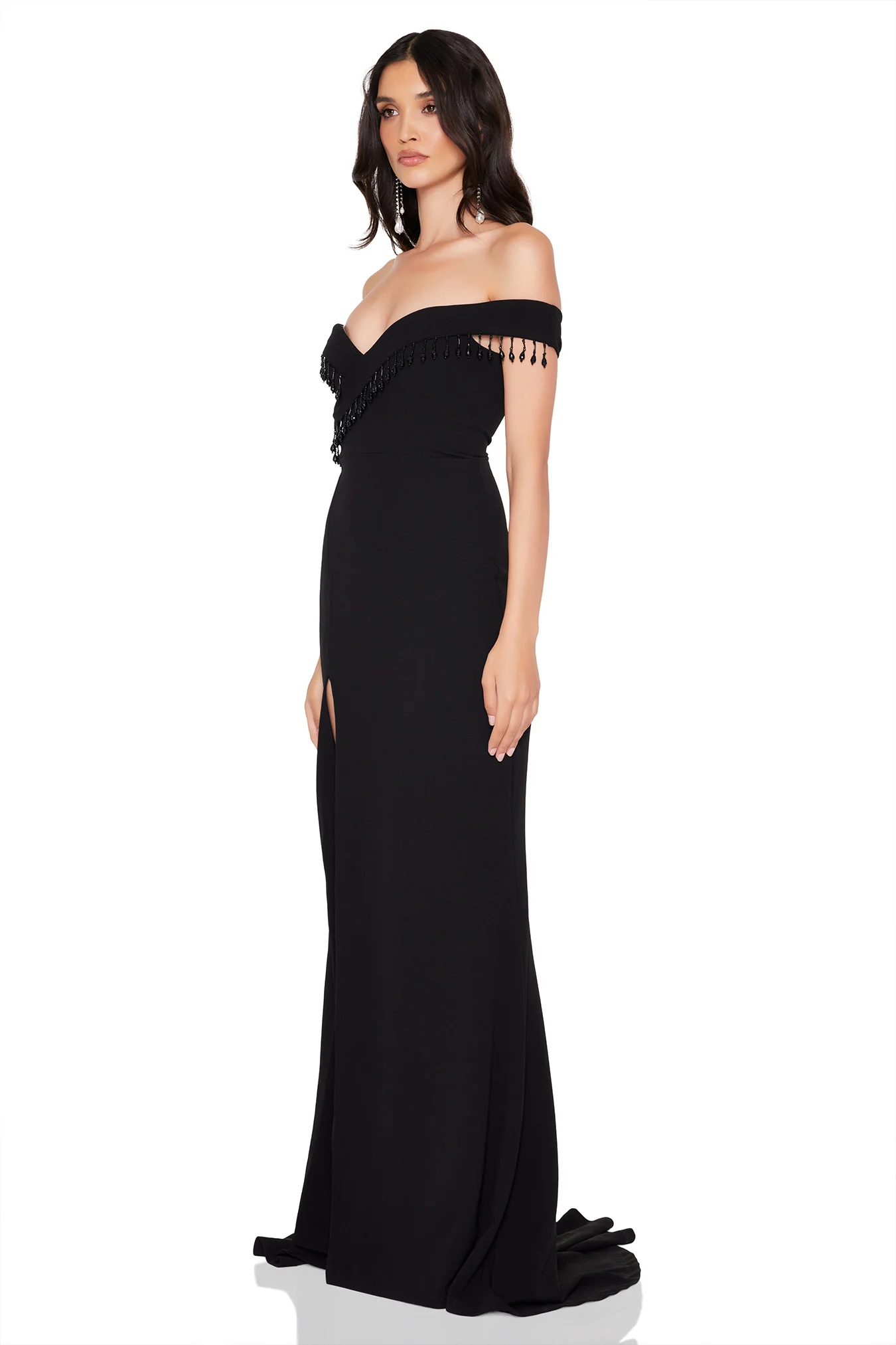 Nookie Chicane Gown - Black - Image 3