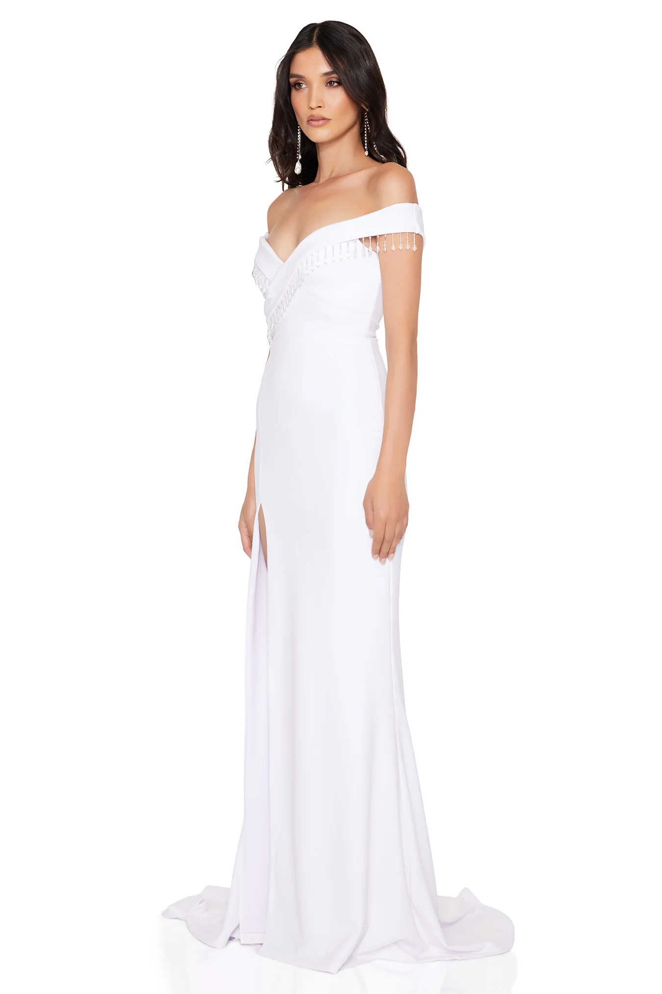 Nookie Chicane Gown - White - Image 2
