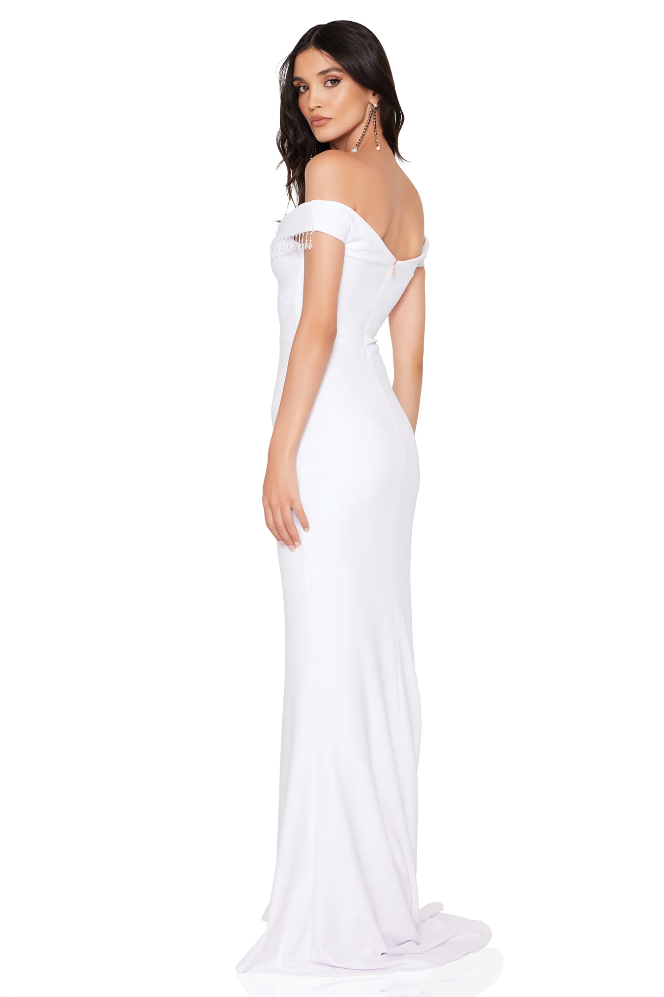 Nookie Chicane Gown - White - Image 4