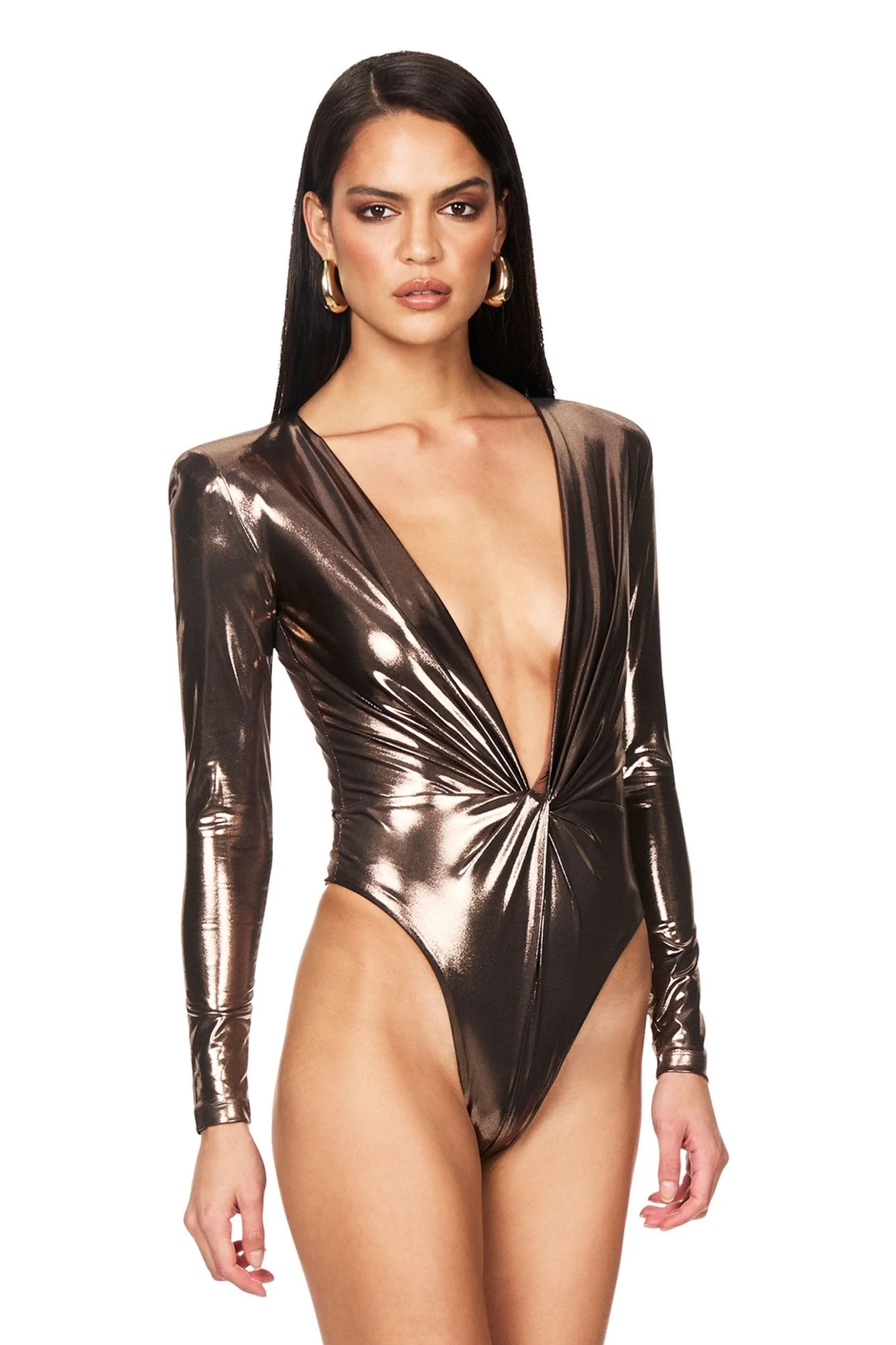 Nookie Chroma Bodysuit - Rose Gold - Image 4