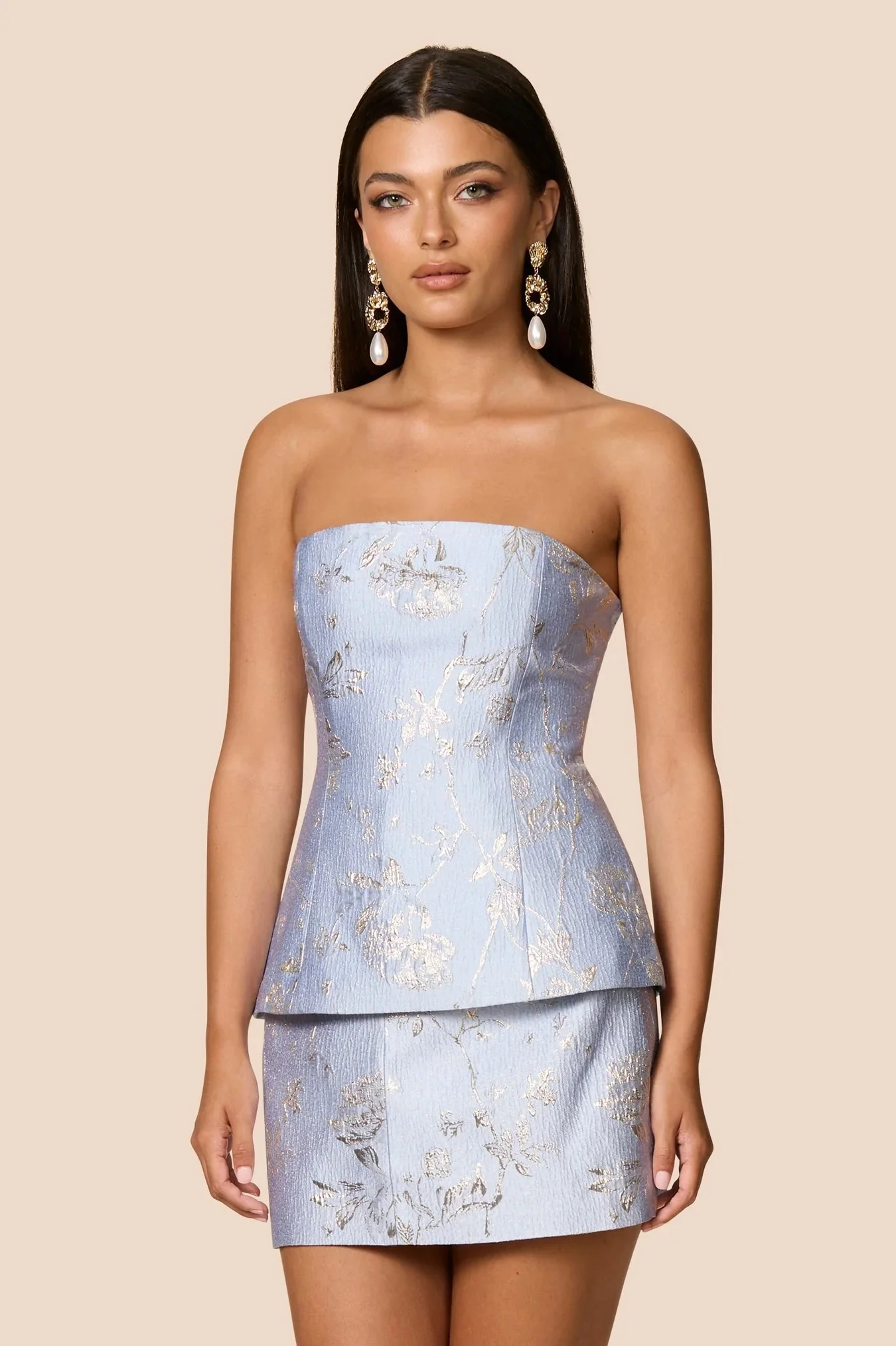 Nookie Claudia Top - Blue - Image 5