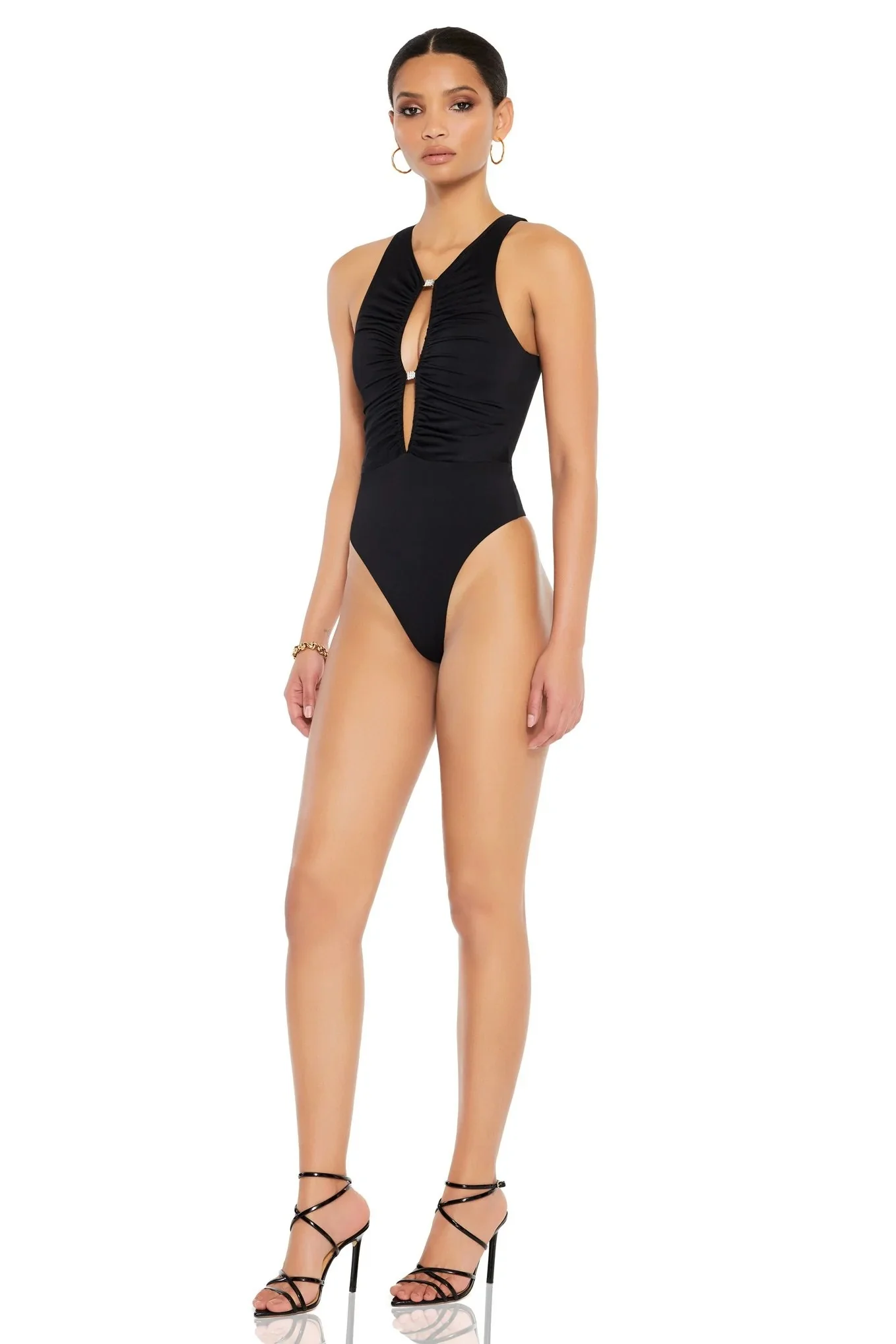 Nookie Clique Bodysuit - Black - Image 4